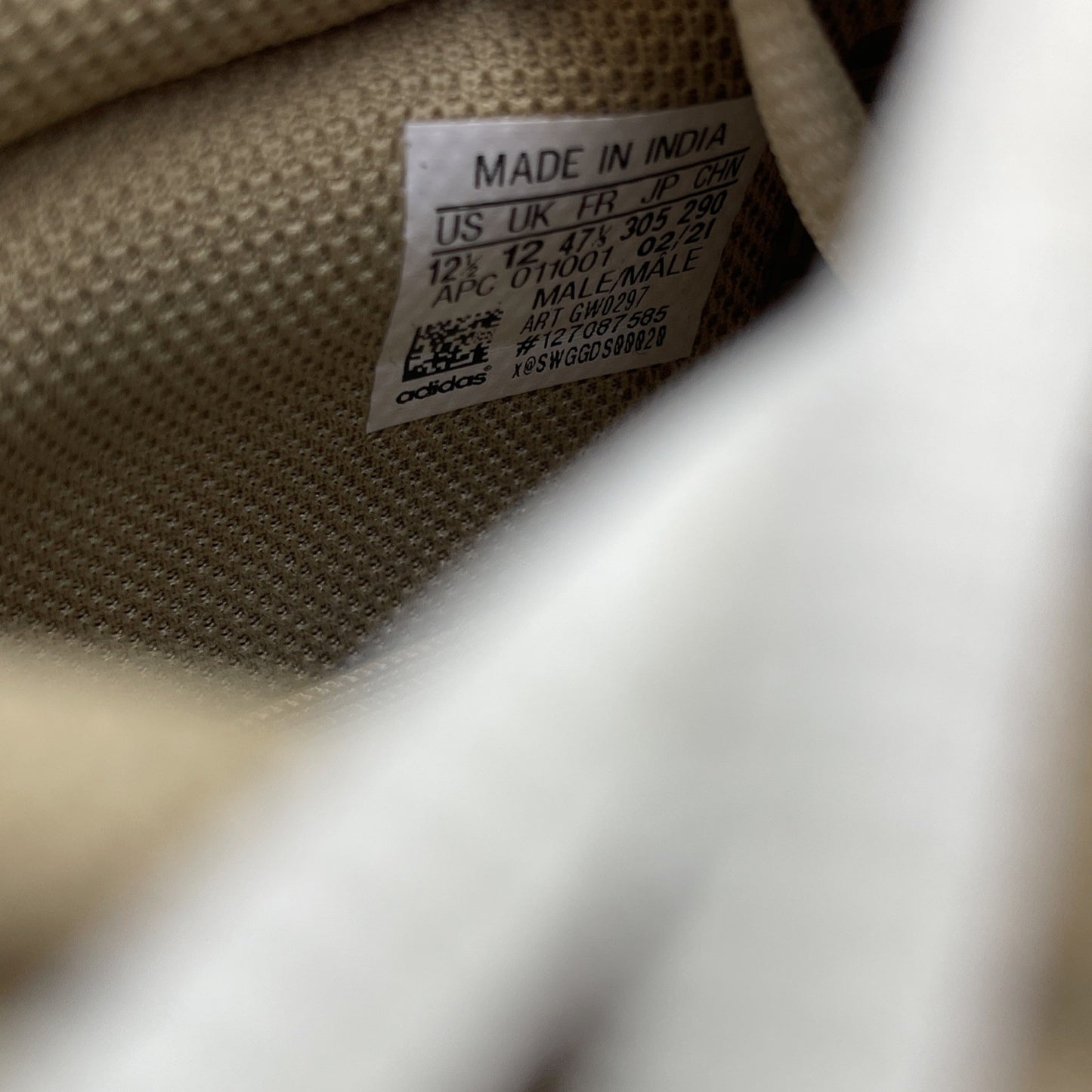 Size 12.5 - adidas Yeezy Boost 700 Enflame Amber Suede Leather (GW0297)
