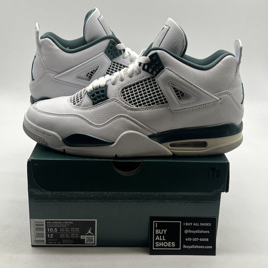Size 10.5 - Air Jordan 4 Retro Oxidized Green (FQ8138-103)
