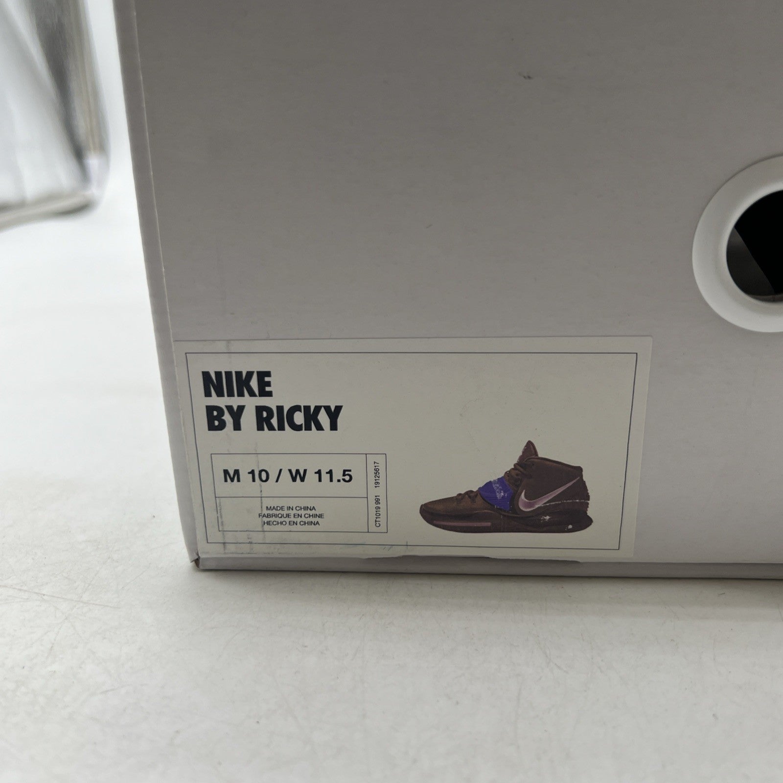 Size 10 -Nike iD By You Kyrie 6 Air Kyreezy Green White Blue (CT1019-991)
