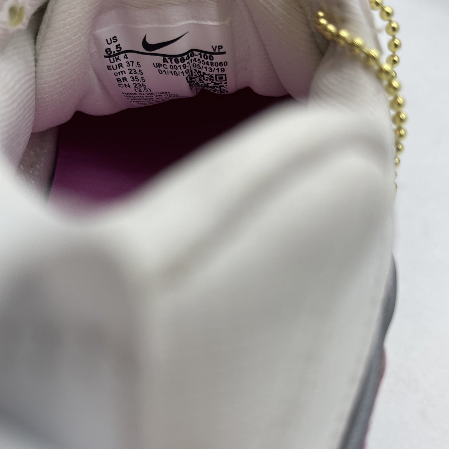 Size 6.5W- Nike Air Max 98 SE China Rose Black White Suede Leather (AT6640-100)