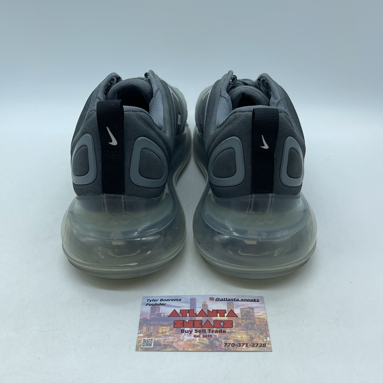 Size 9.5 - Nike Air Max 720 Cool Grey Suede Leather (AO2924-002)