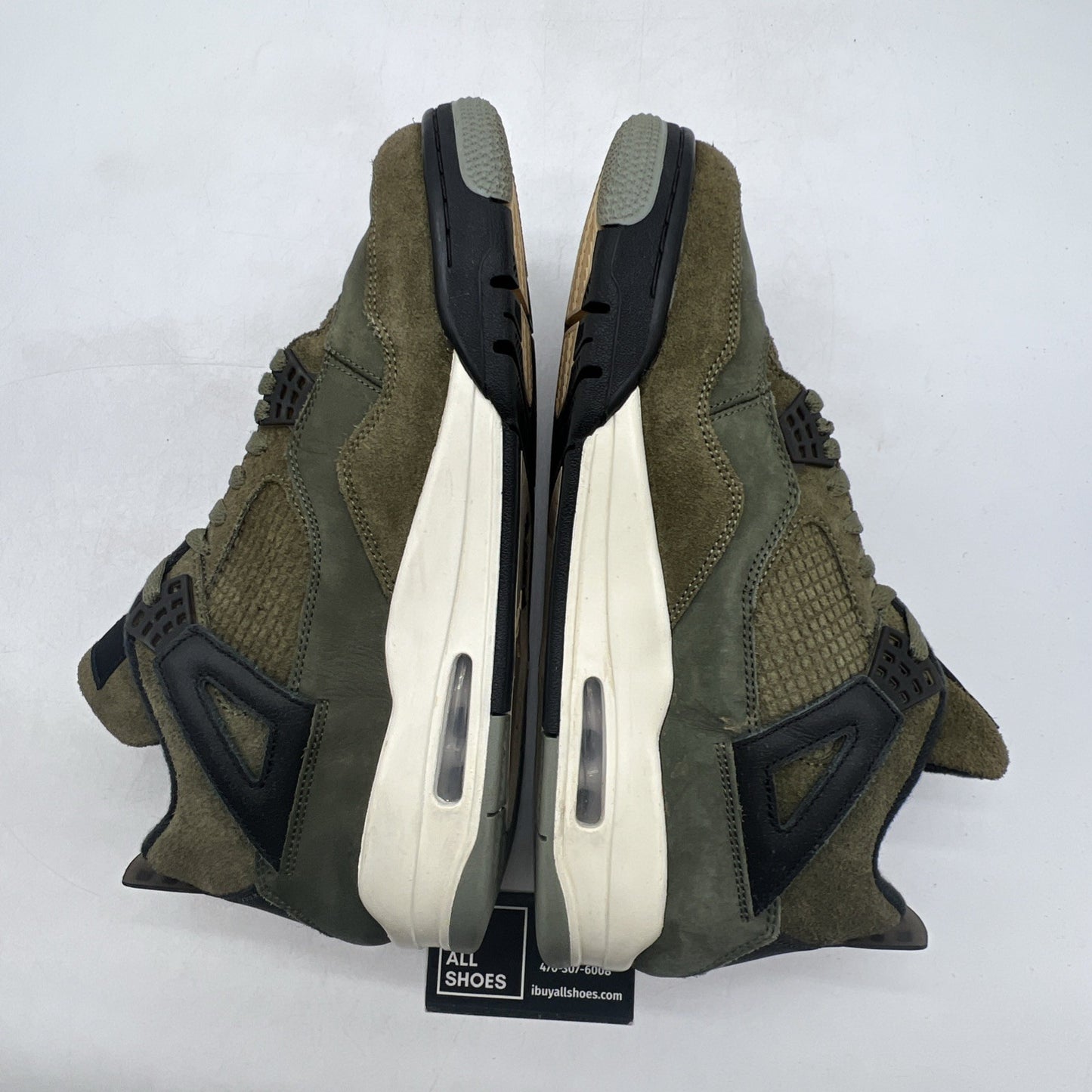 Size 11.5 - Air Jordan 4 SE Retro Low Craft - Olive (FB9927-200)