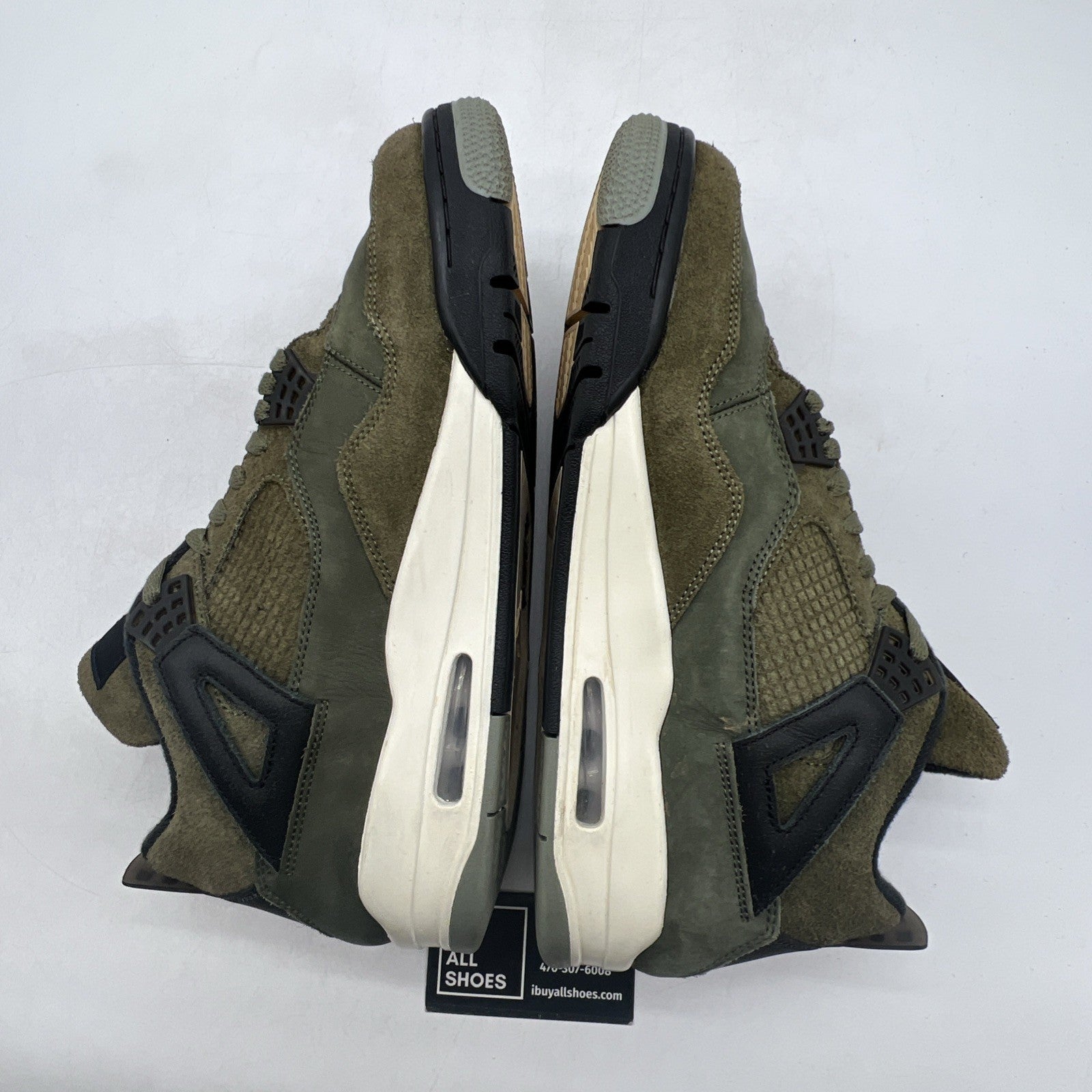 Size 11.5 - Air Jordan 4 SE Retro Low Craft - Olive (FB9927-200)