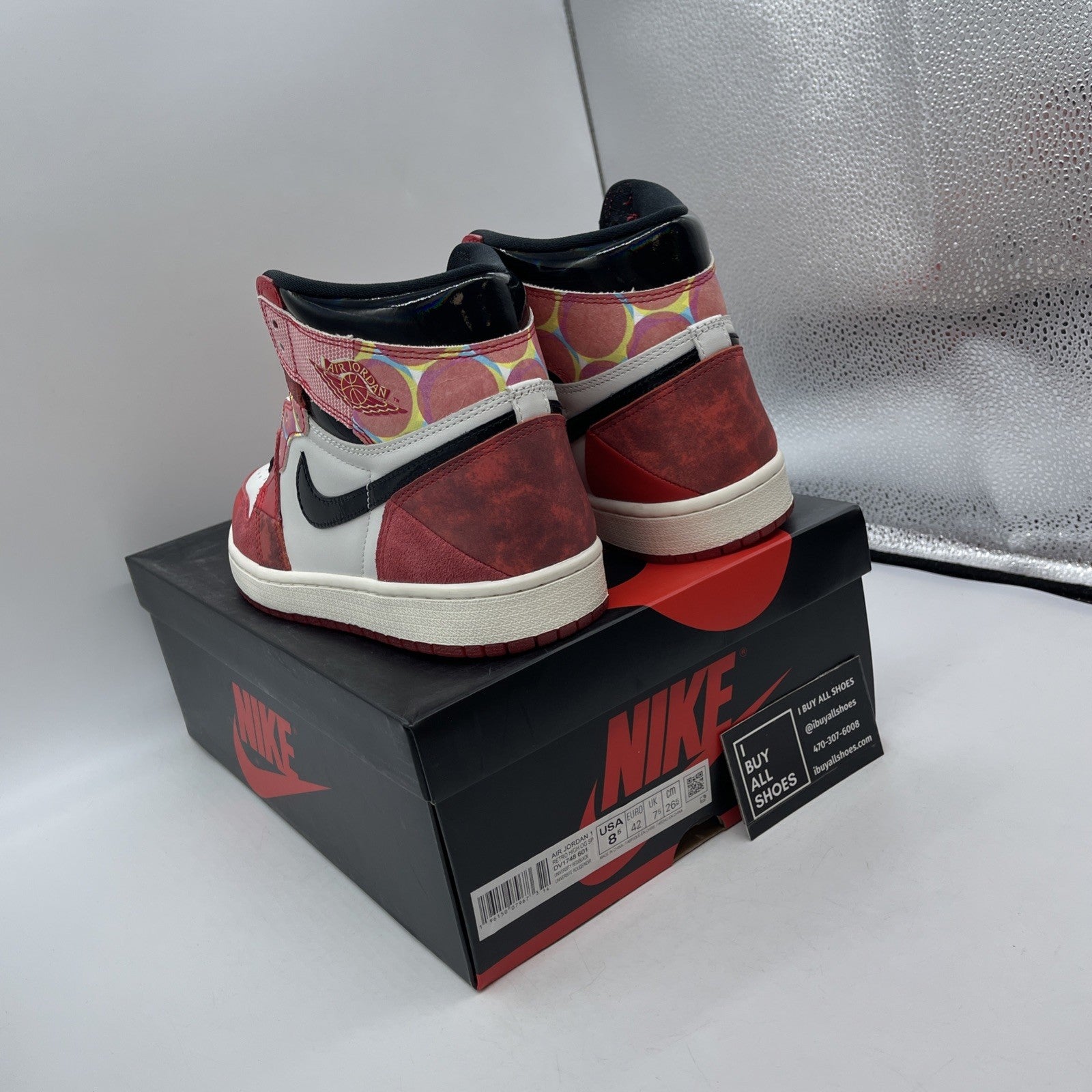 Size 8.5 - Air Jordan 1 Retro OG x Marvel High Next Chapter Suede (DV1748-601)