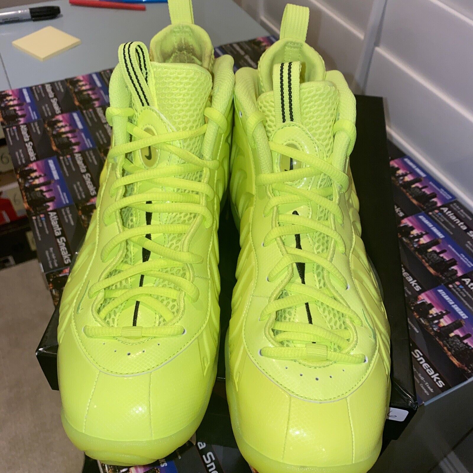 Brand New Little Posite Pro Gs "Volt" (CW1593-702) Size 7 Y