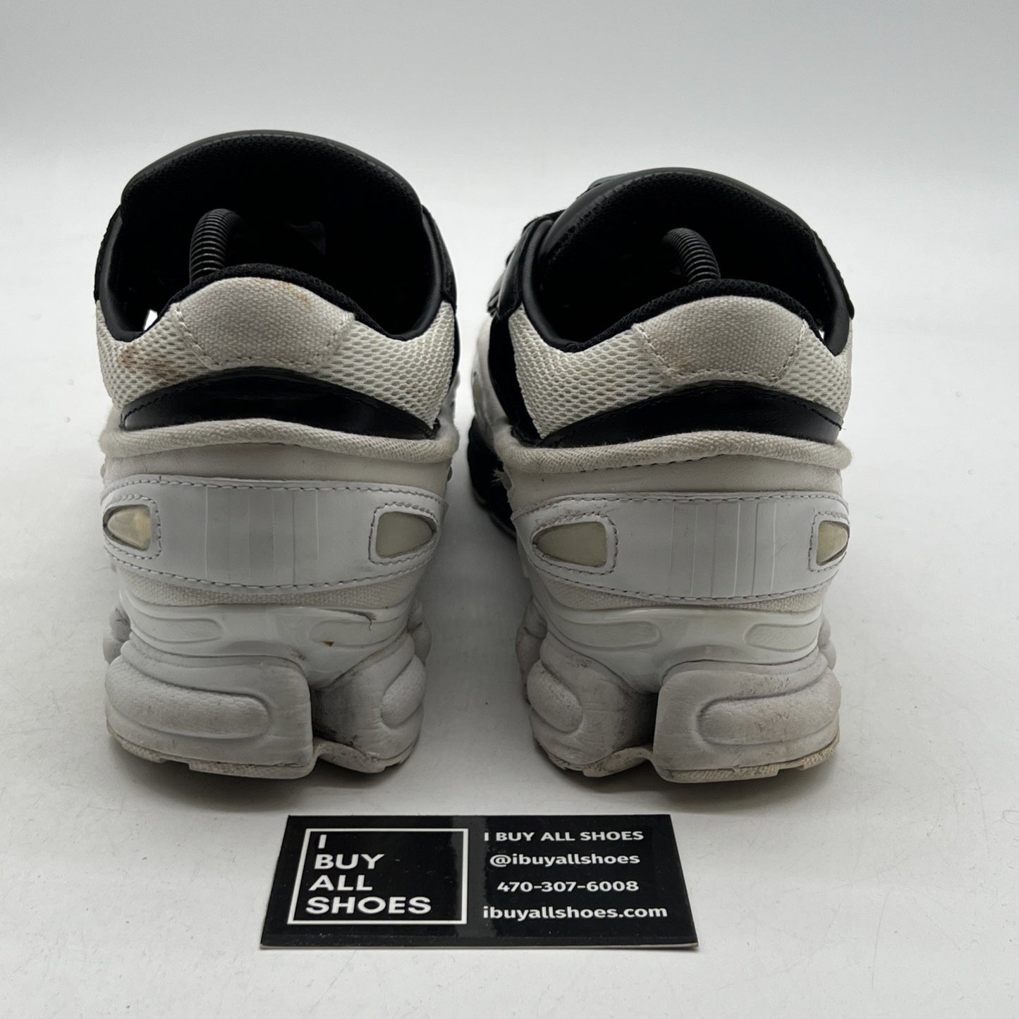 Size 8.5 - adidas Raf Simons x Replicant Ozweego Black Cream (BB7988)