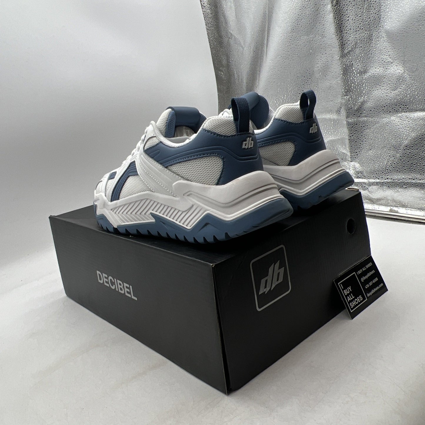 Size 10 - Decibel Vol-01 Blue/White New