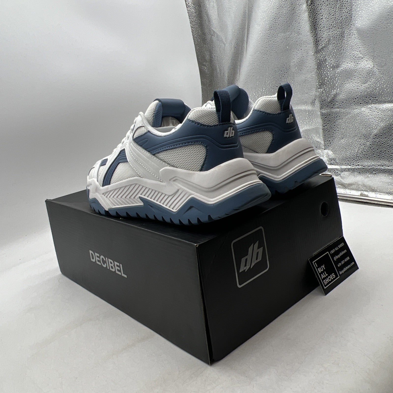 Size 10 - Decibel Vol-01 Blue/White New