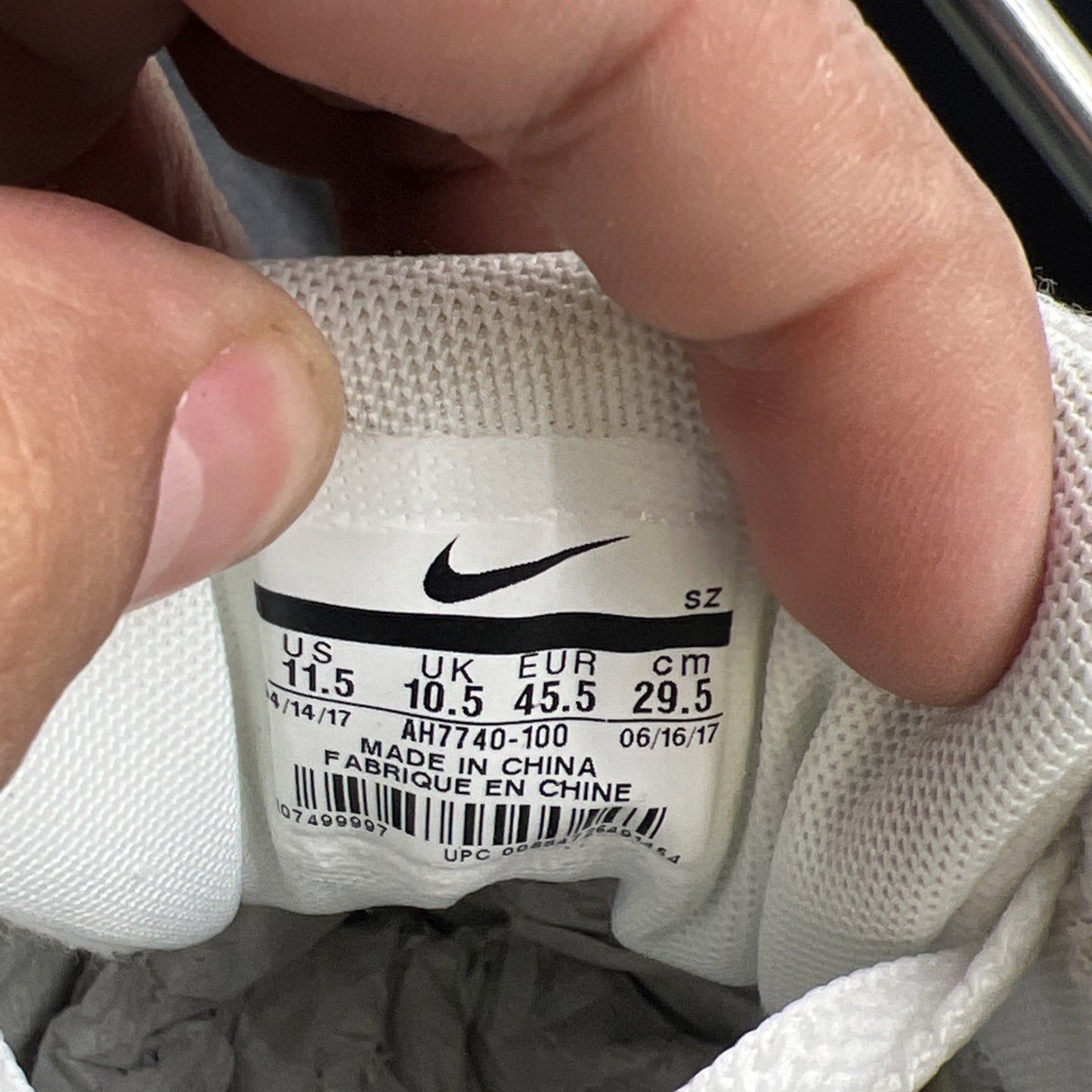 Size 11.5 - Nike Wasafu x Air Max 1 Nomad (AH7740-100)