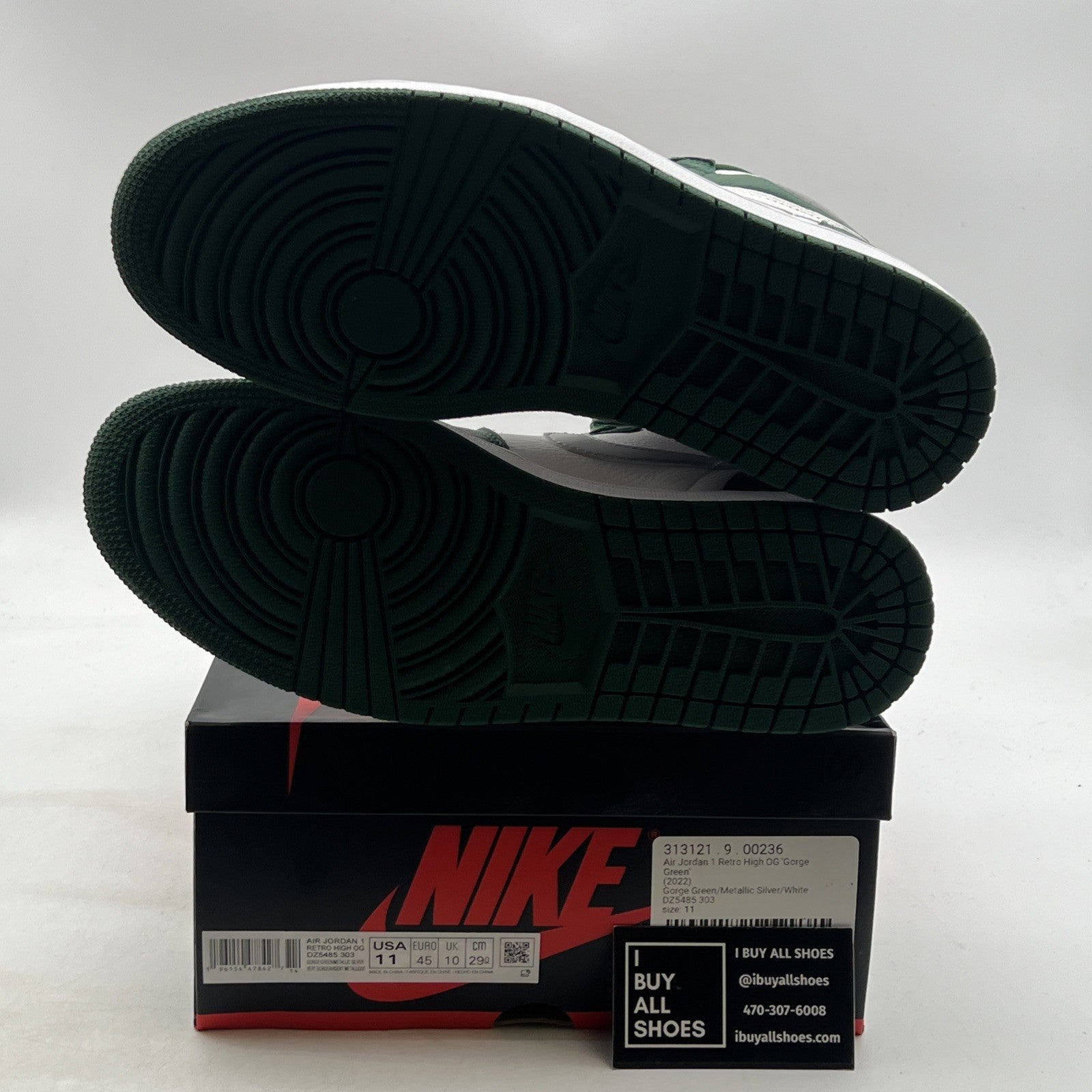 Size 11 - Air Jordan 1 Retro OG High Gorge Green (DZ5485-303)