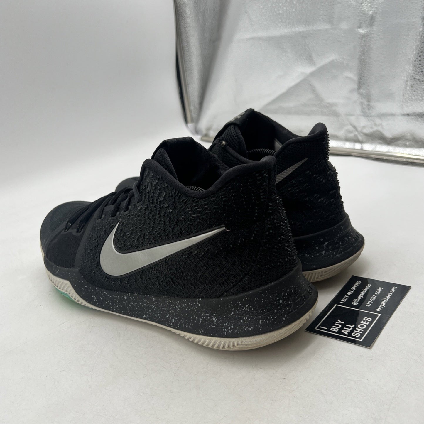 Size 12 - Nike Kyrie 3 Black Ice Shoes Sneakers Basketball (852395-018)