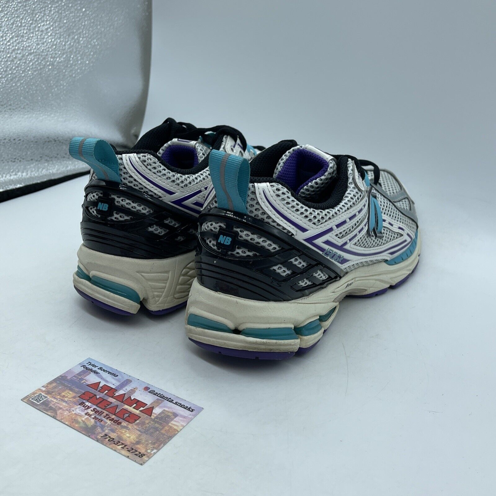 Size 10 - New Balance 1906R Hornets Purple Black Blue Suede (M1906RCF)