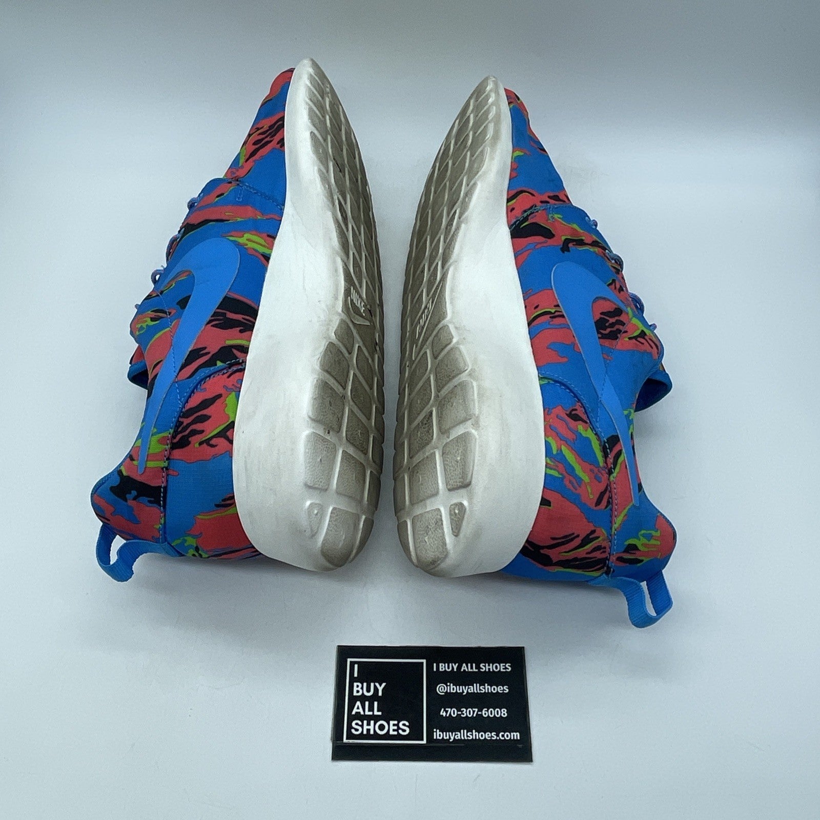 Size 13 - Nike Rosherun Gpx Tiger Camo (555445-401)