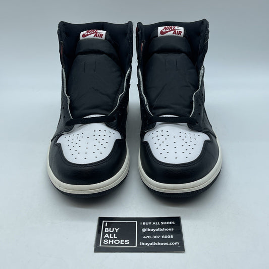 Size 9.5 - Air Jordan 1 Retro OG High Crimson Tint Black Leather (555088-081)