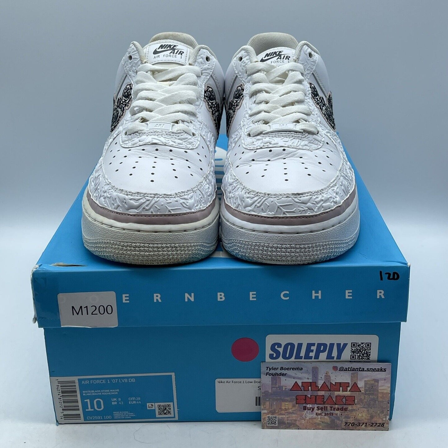 Size 10 - Nike Air Force 1 '07 LV8 2019 Doernbecher White Leather (CV2591-100)