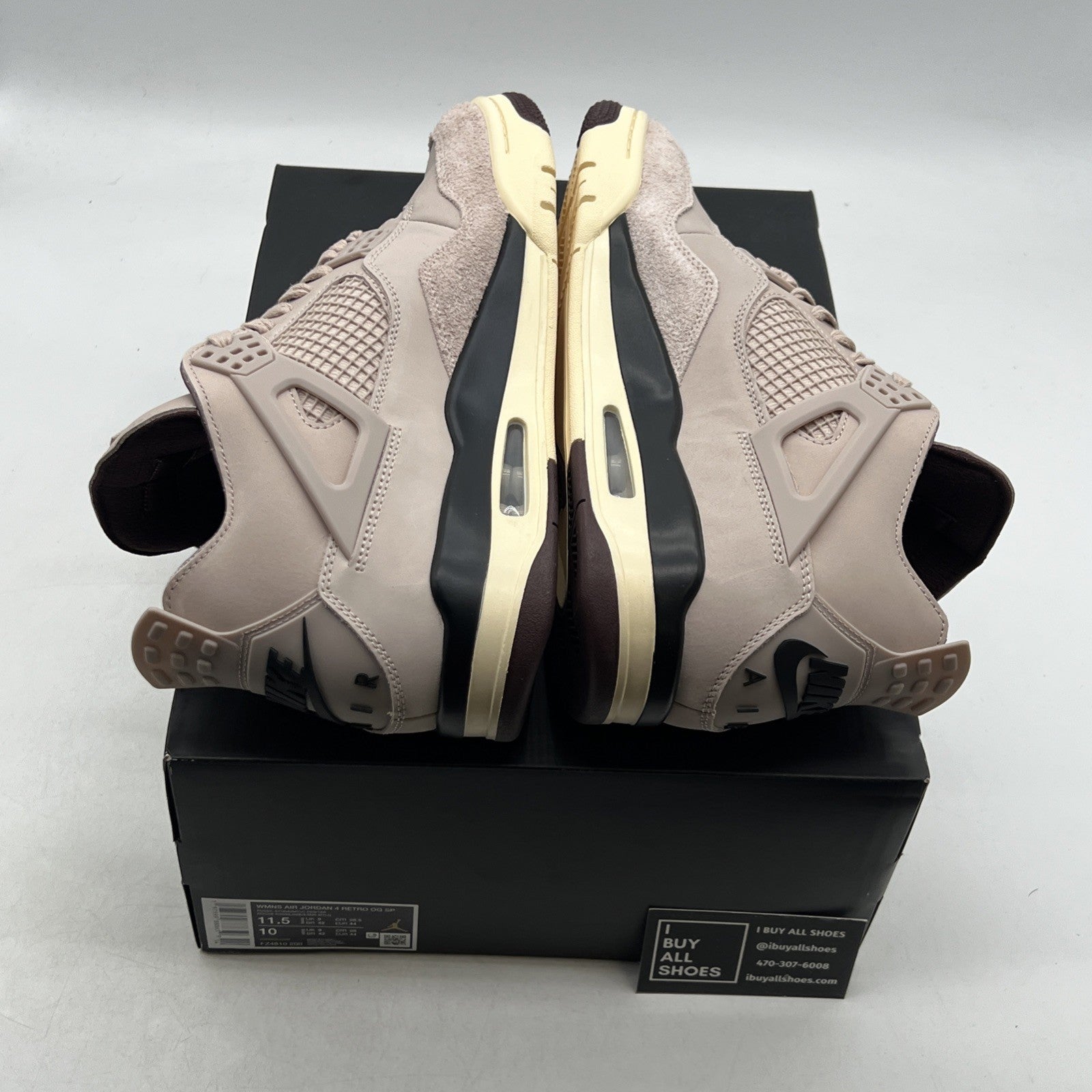 Size 11.5 - A Ma Maniére x Air Jordan 4 Retro While You Were Sleeping W