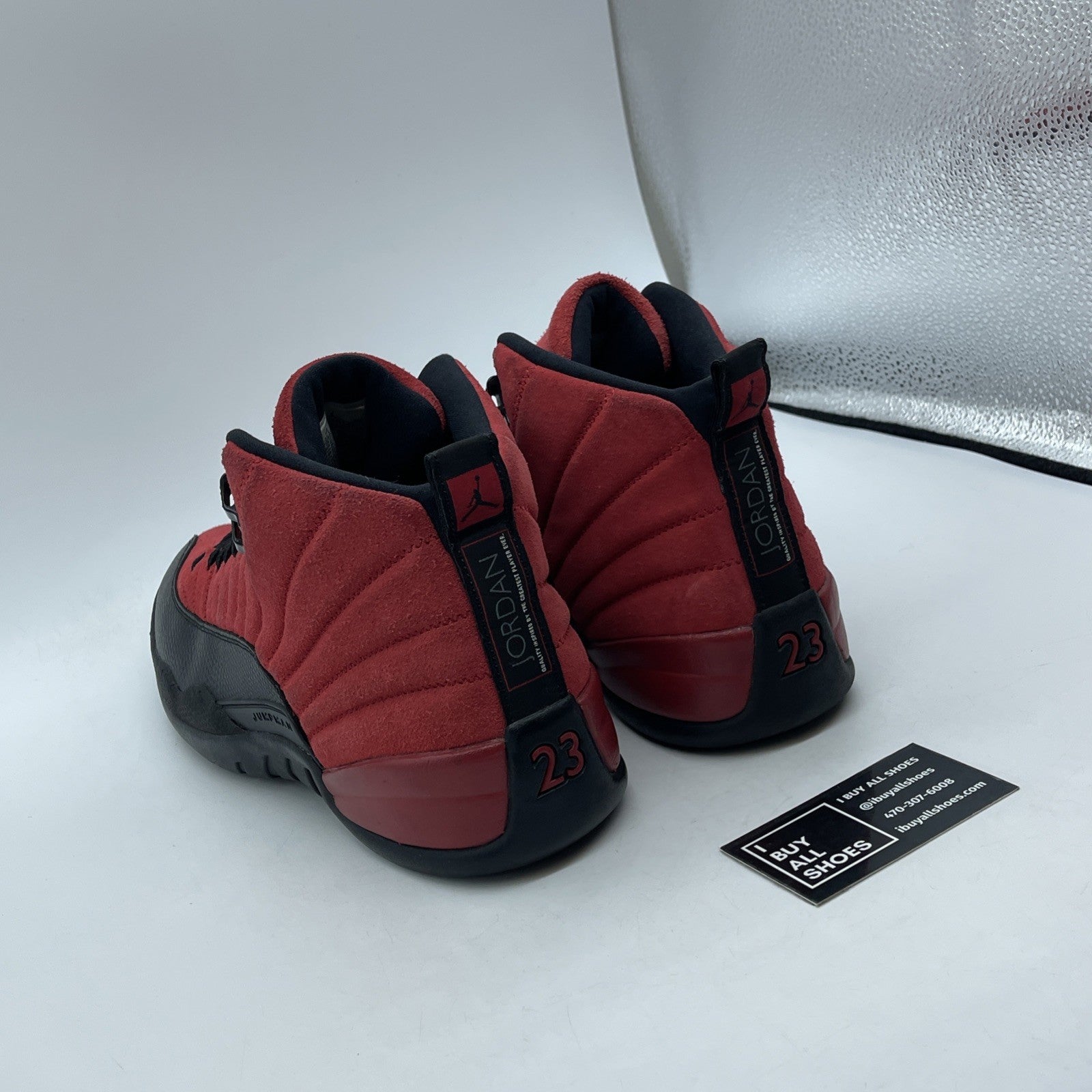 Size 11.5 - Jordan 12 Retro Reverse Flu Game 2020 Suede Leather