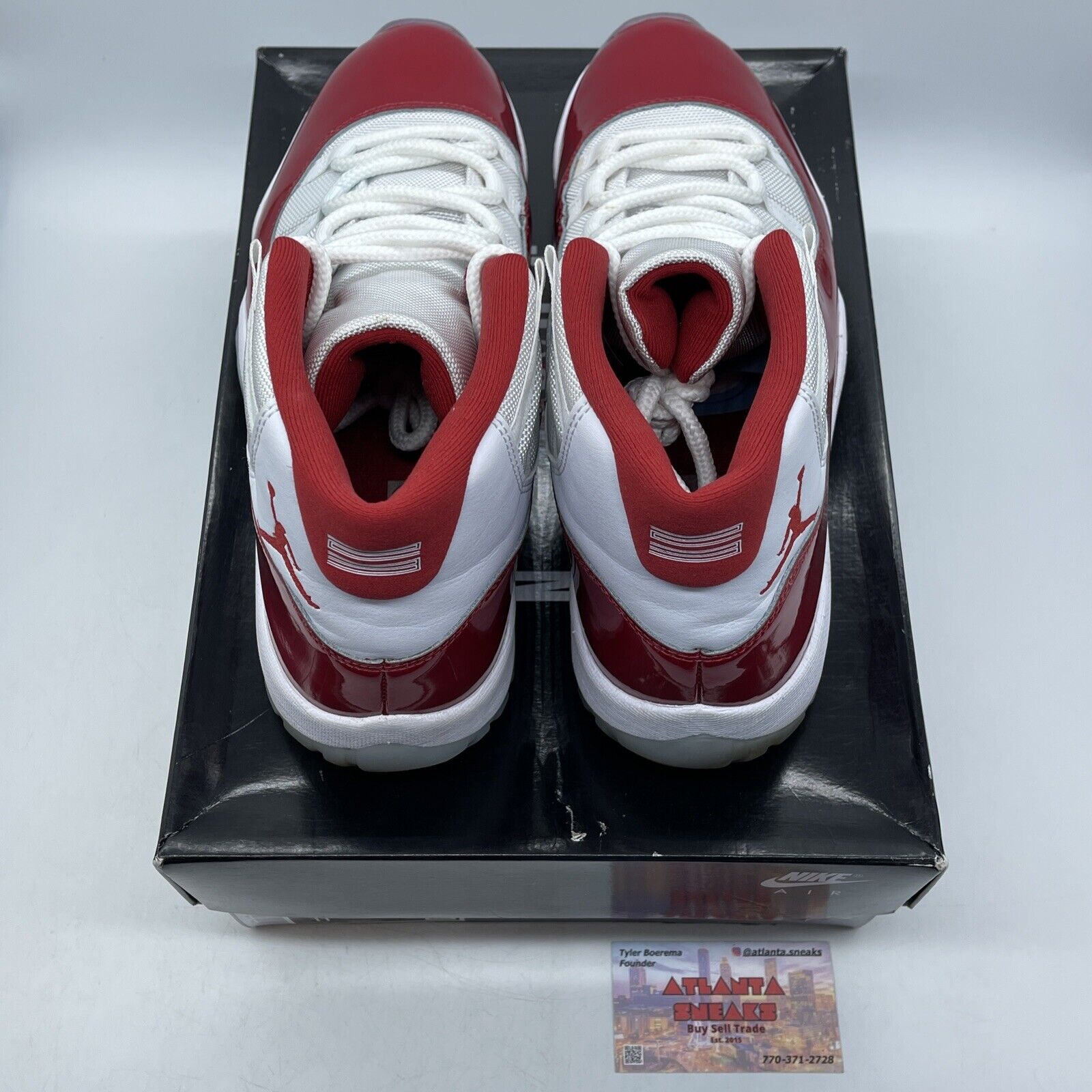 Size 11 - Jordan 11 Retro High Cherry White Leather (CT8012-116)