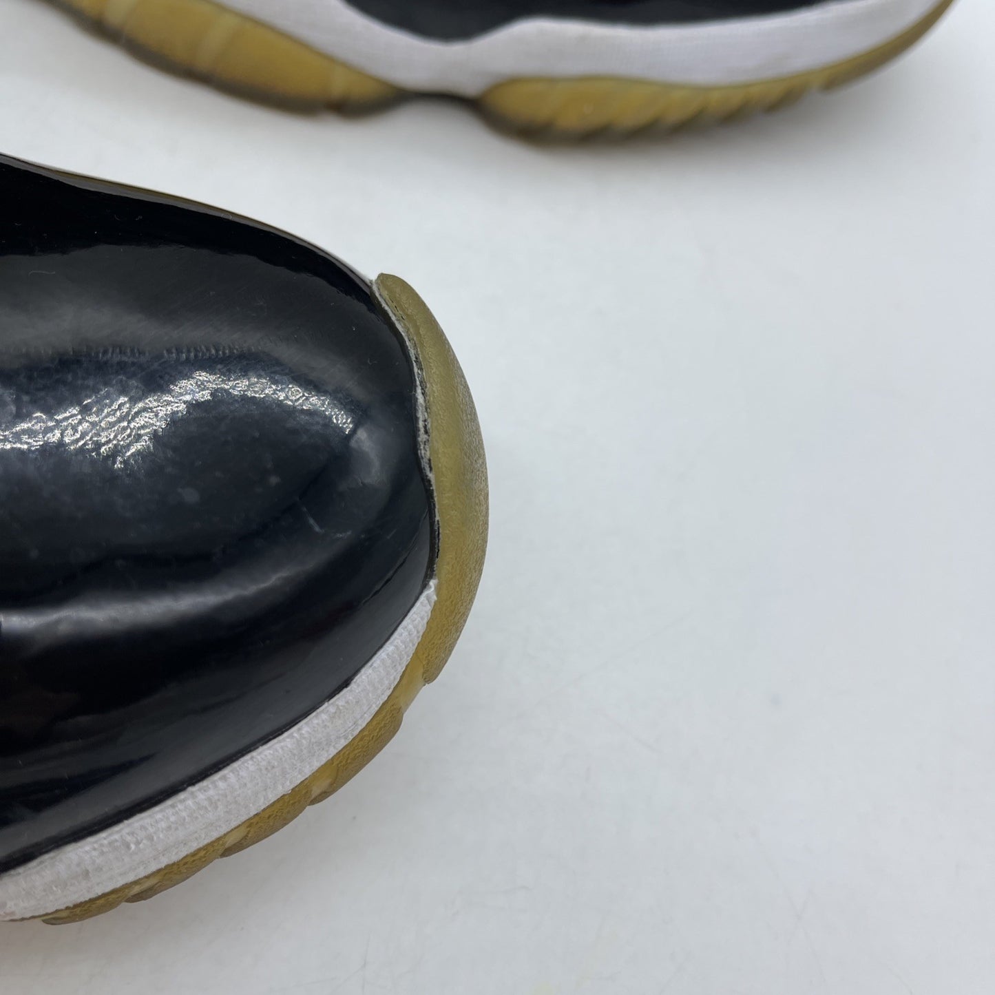 Size 13 - Air Jordan 11 Retro 2009 Space Jam Black Leather (378037-041)