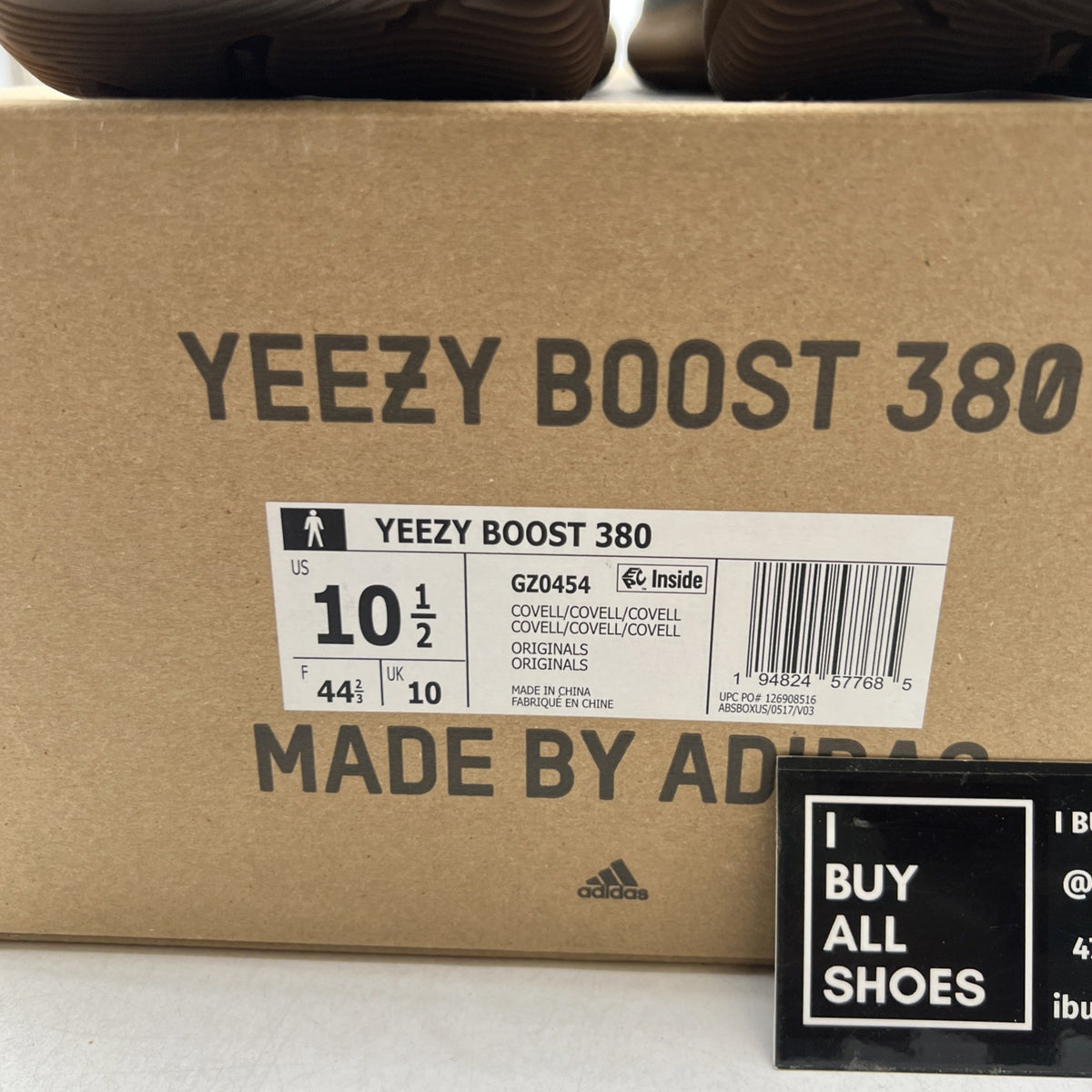 Size 10.5 - Adidas Yeezy Boost 380 Covellite (GZ0454)