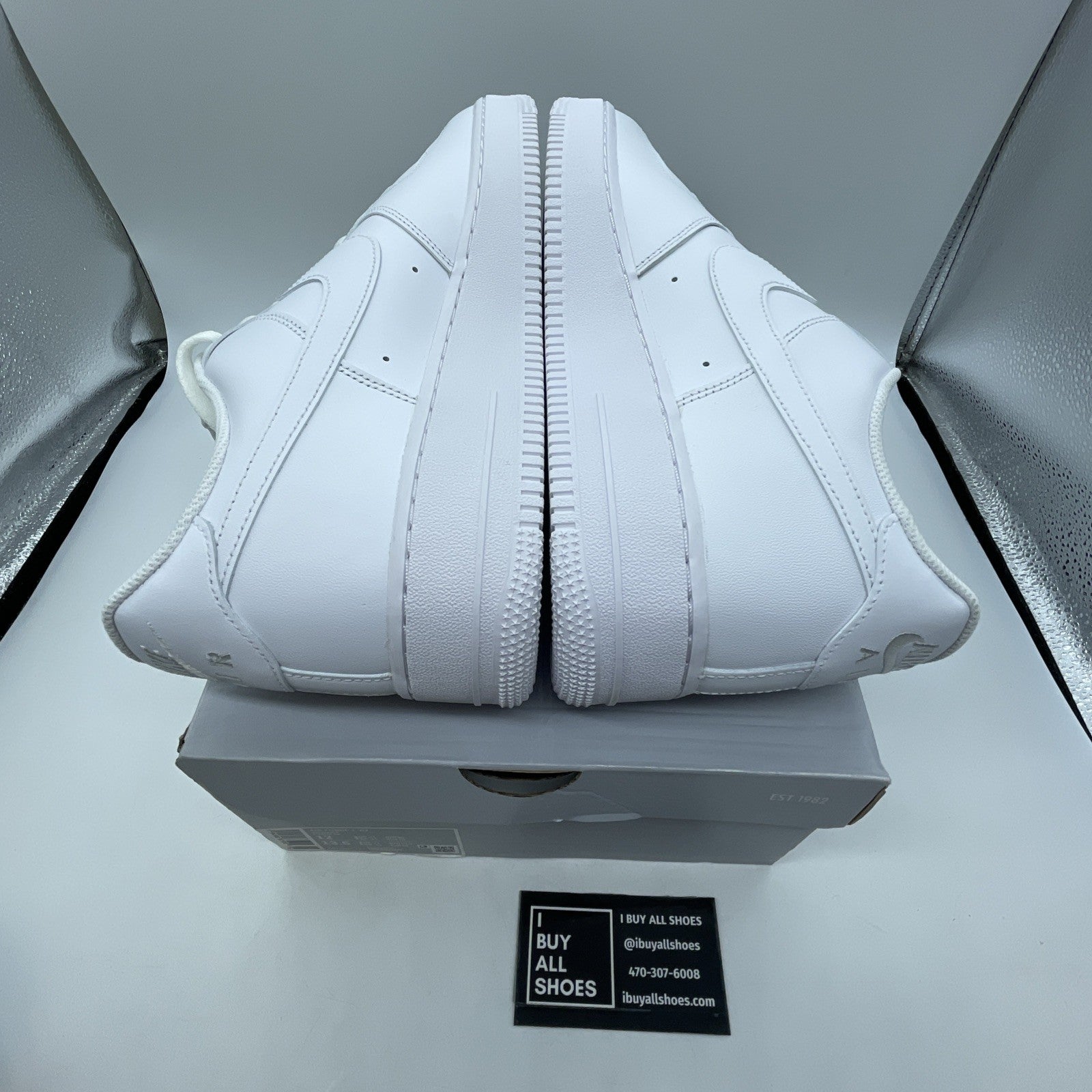 Size 12 - Nike Air Force 1 '07 Low Triple White (CW2288-111)