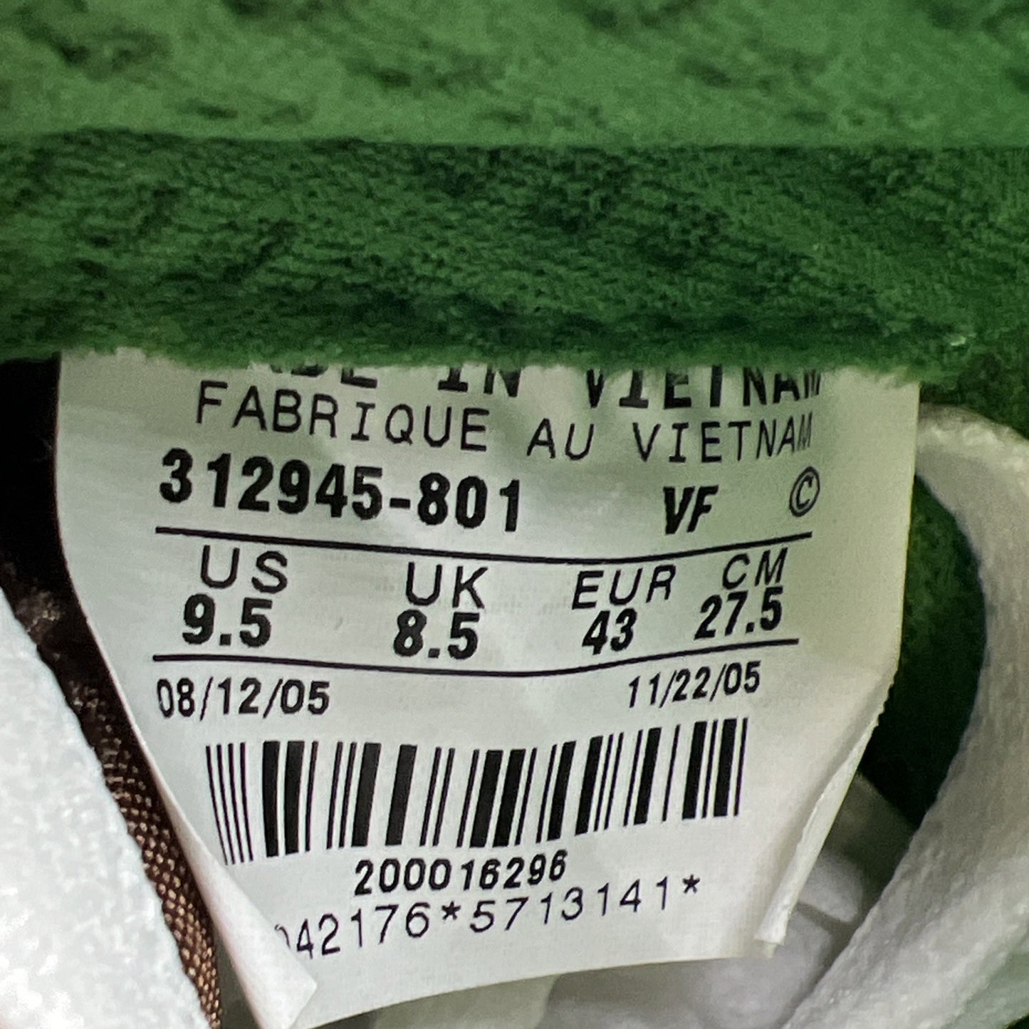 Size 9.5 - Nike Air Force 1 Premium Super Bowl (312945-801)
