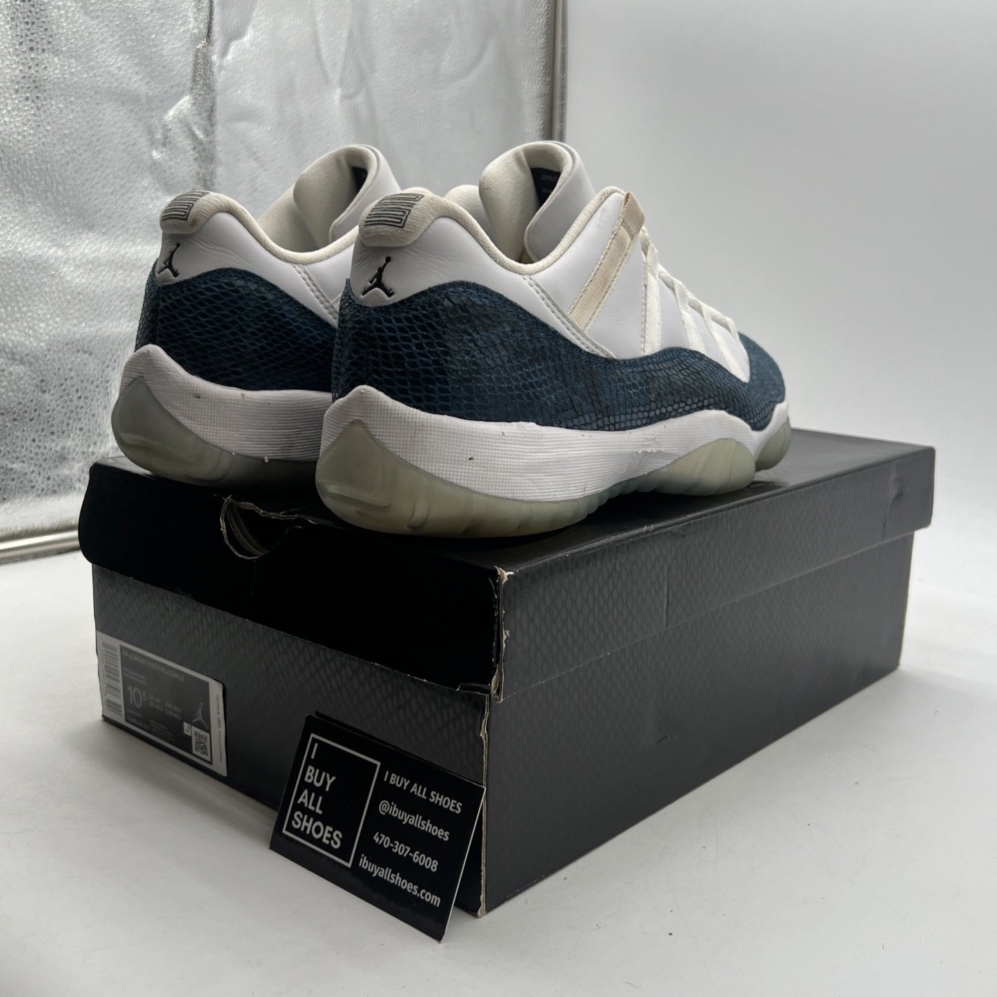 Size 10.5 - Air Jordan 11 Retro Low Snakeskin 2019 (CD6846-102)
