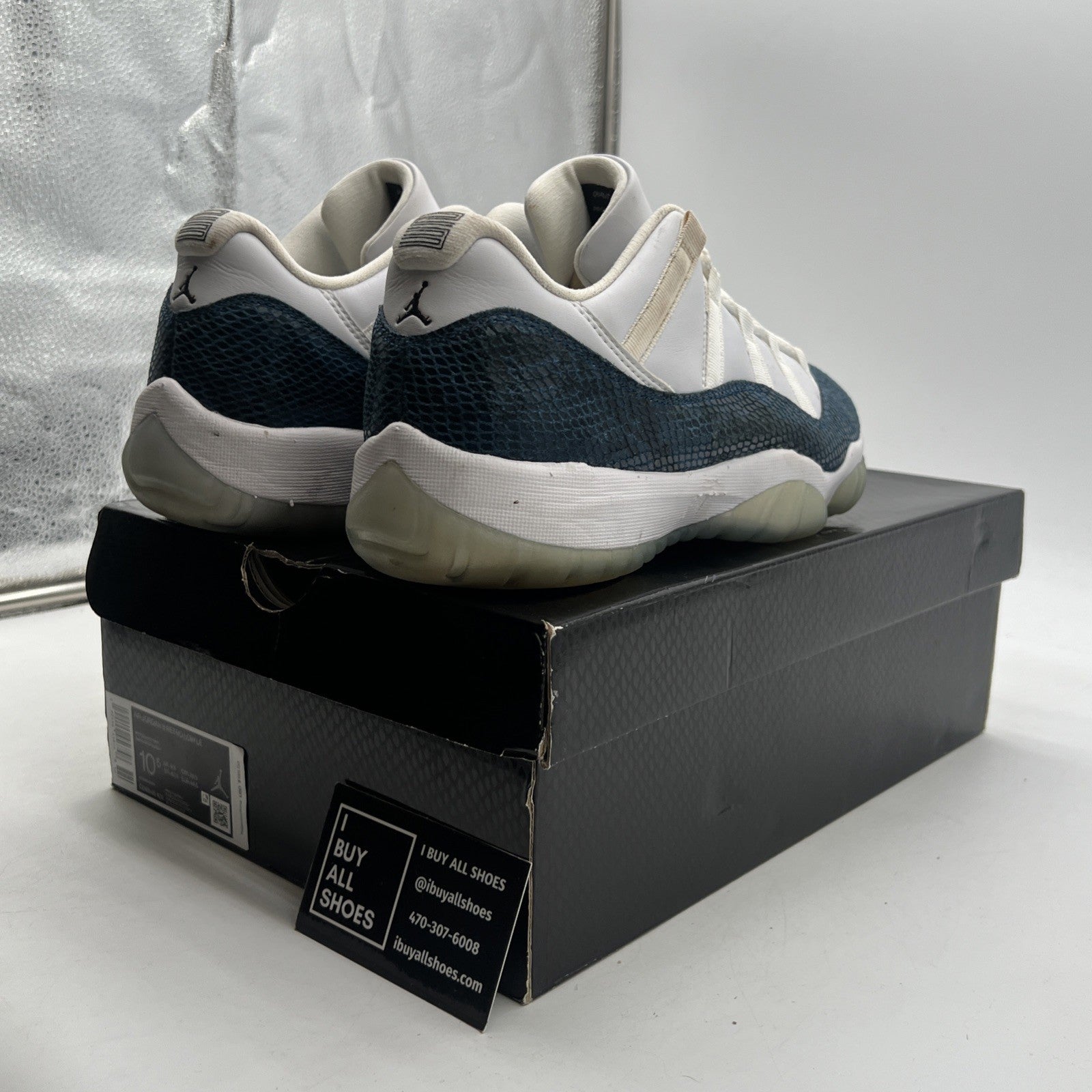 Size 10.5 - Air Jordan 11 Retro Low Snakeskin 2019 (CD6846-102)