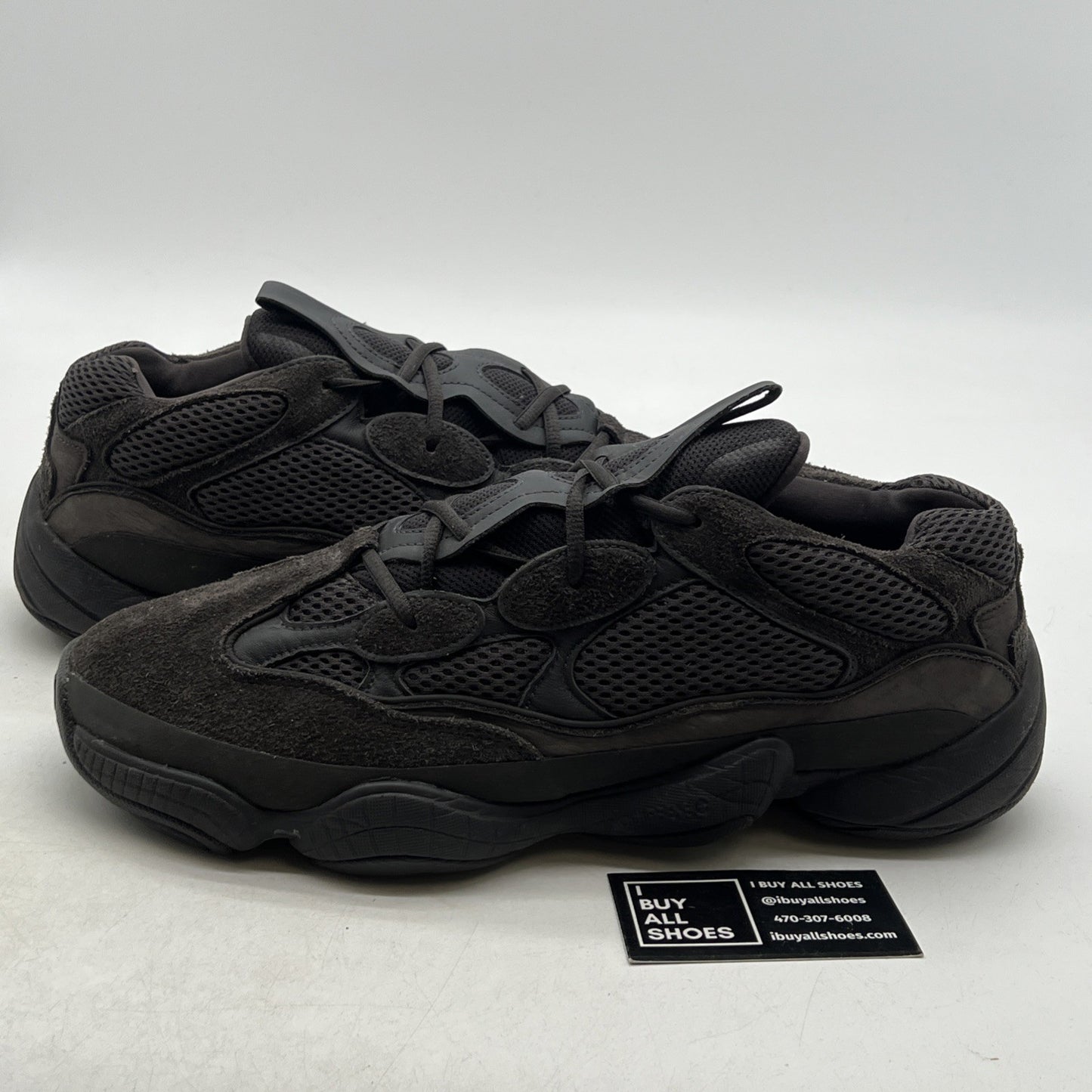 Size 14 - adidas Yeezy 500 Low Utility Black (F36640)