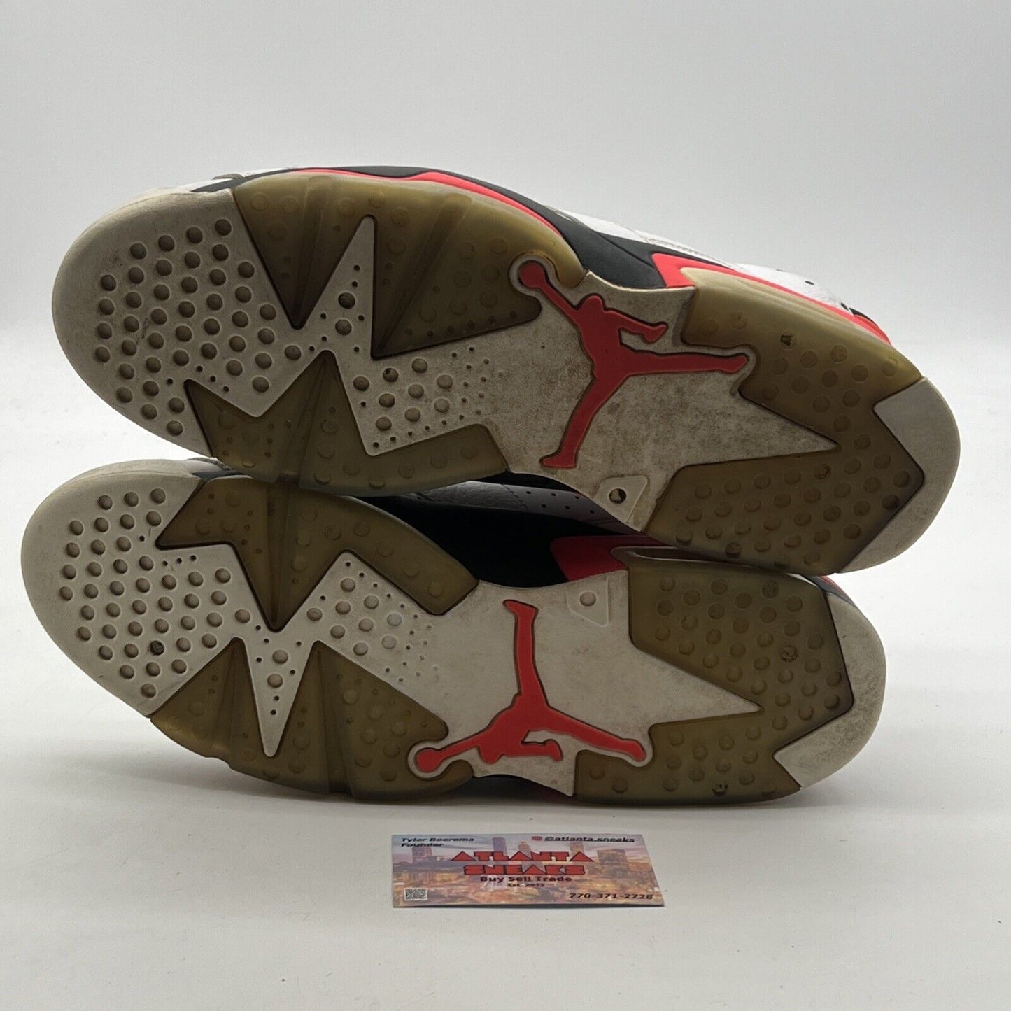 Size 12 - Air Jordan 6 Low White Infrared (304401-123)