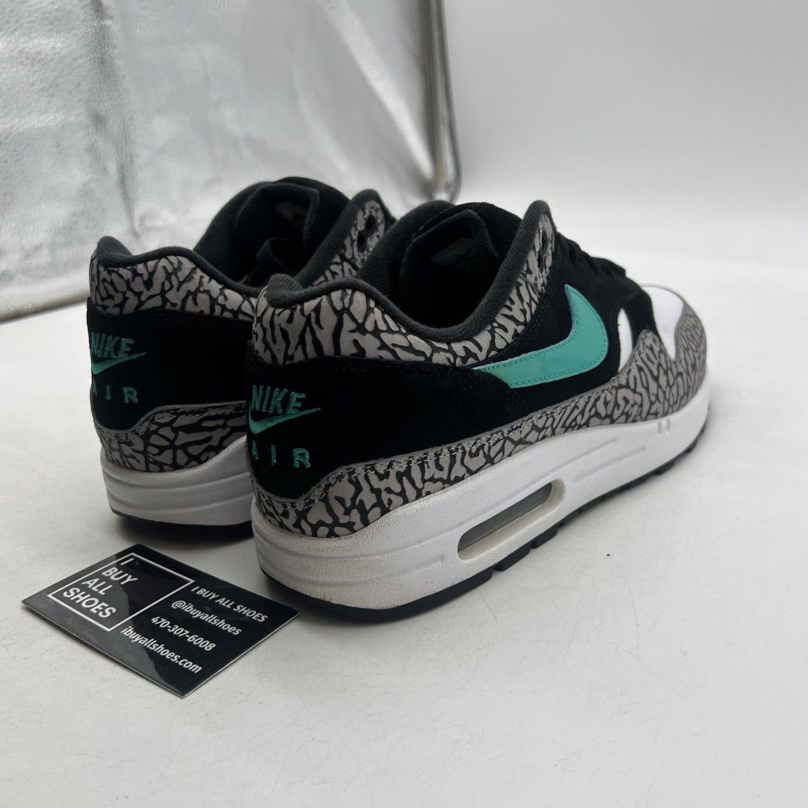 Size 9 - Atmos x Nike Air Max 1 Retro 2017 Elephant (908366-001)