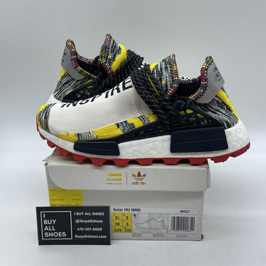 Size 5.5 - adidas Pharrell x NMD Human Race Trail Solar Pack (BB9527)