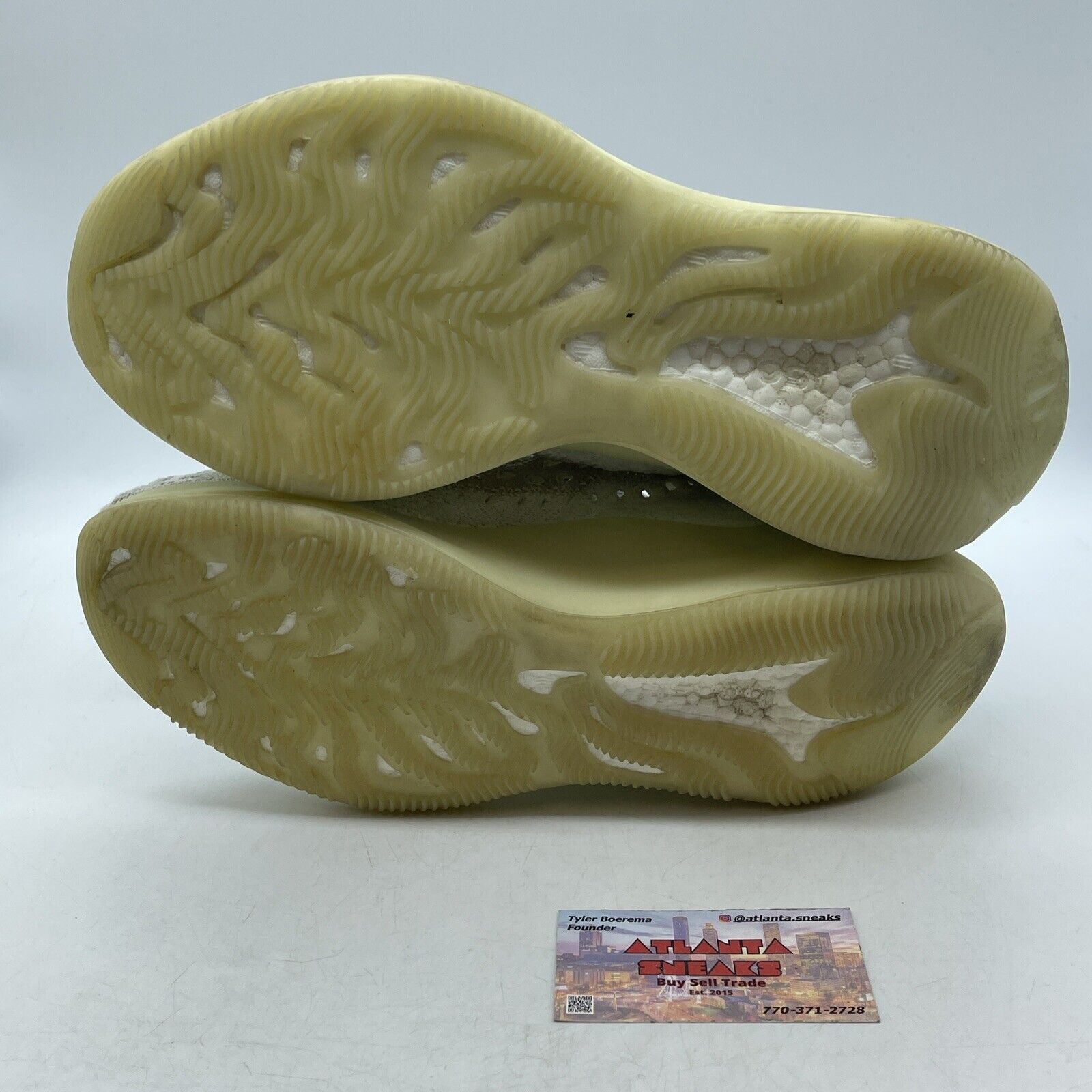 Size 10.5 - adidas Yeezy Boost 380 Calcite Glow White Grey (GZ8668)