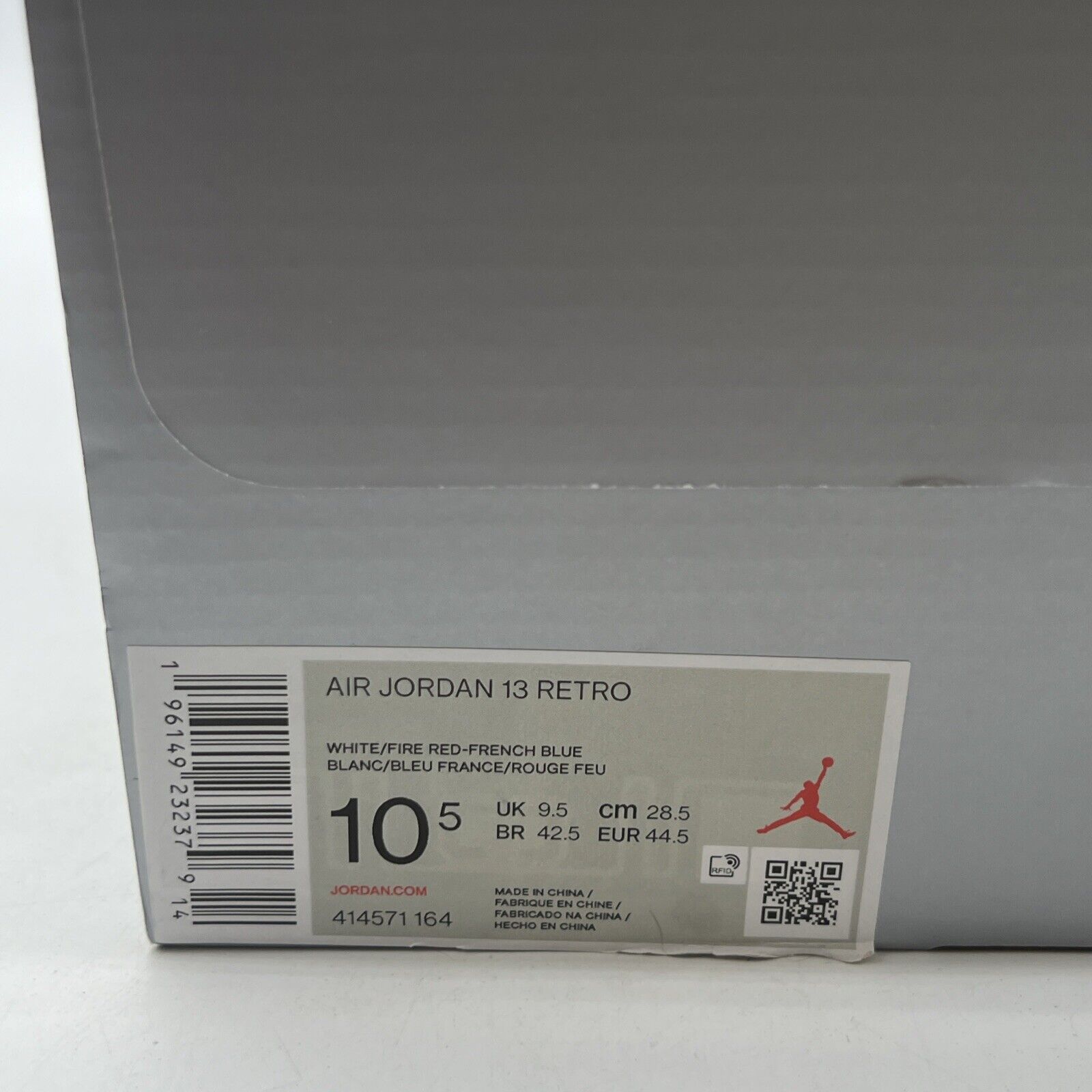 Size 10.5 - Air Jordan 13 Retro Mid French Blue (414571-164)