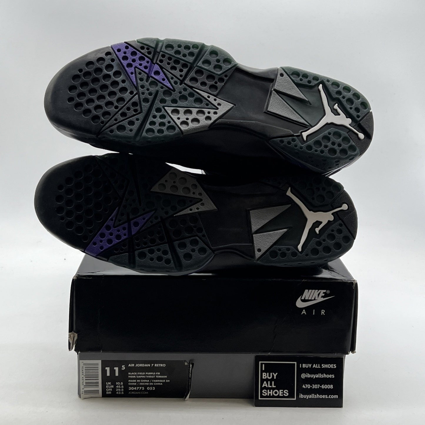 Size 11.5 - Air Jordan 7 Retro PE Ray Allen (304775-053)