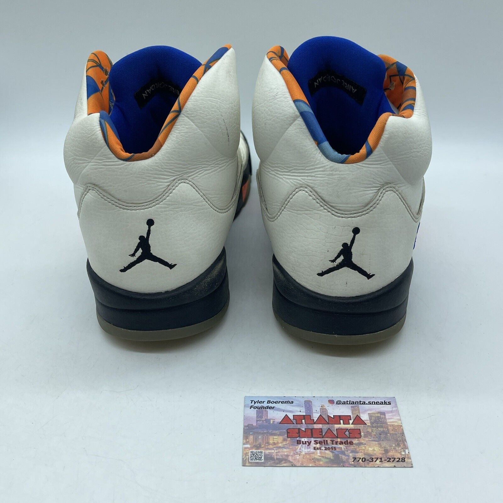 Size 14 - Air Jordan 5 Retro International Flight Orange Leather  (136027-148)