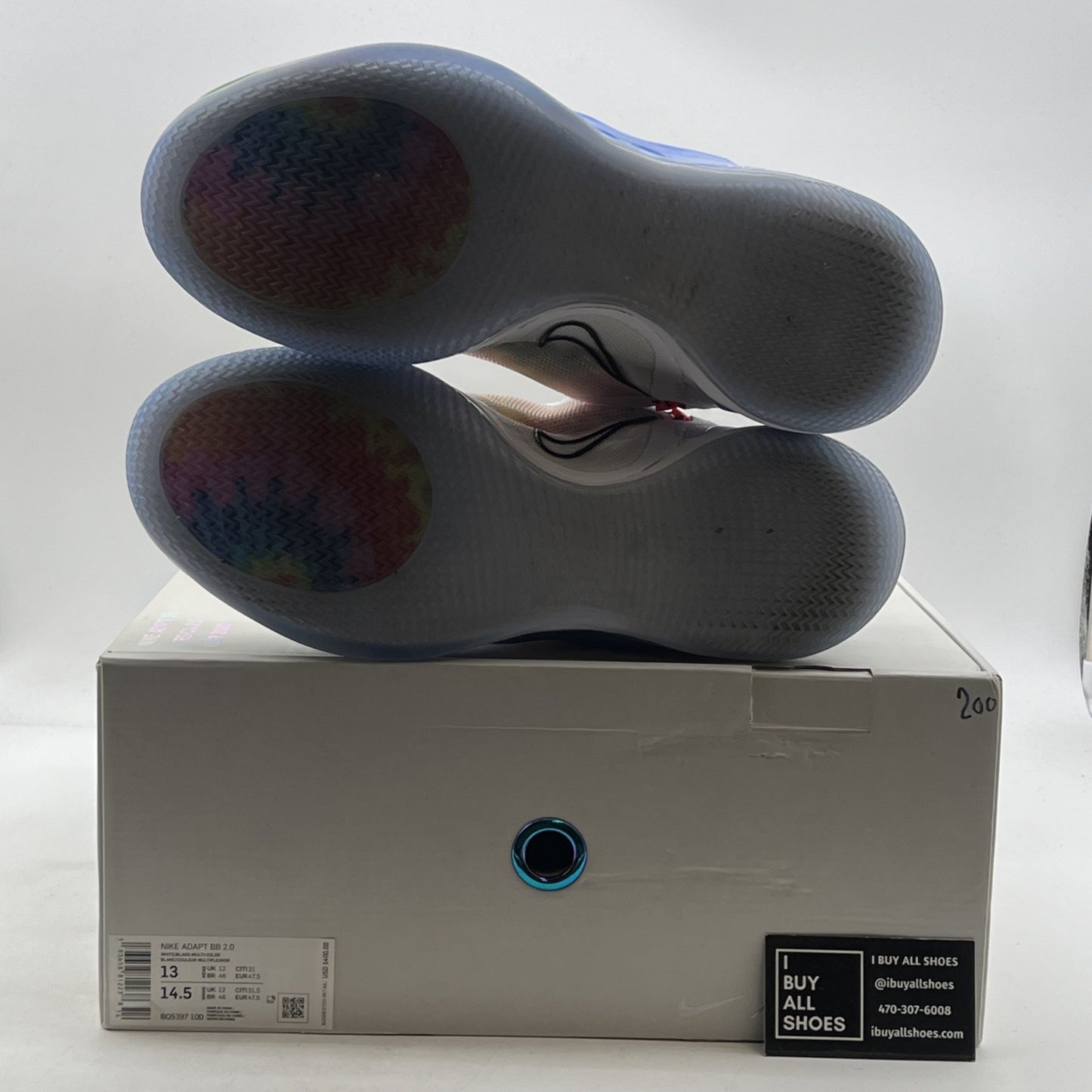 Size 13 - Nike Adapt BB 2.0 Tie-Dye (BQ5397-100)