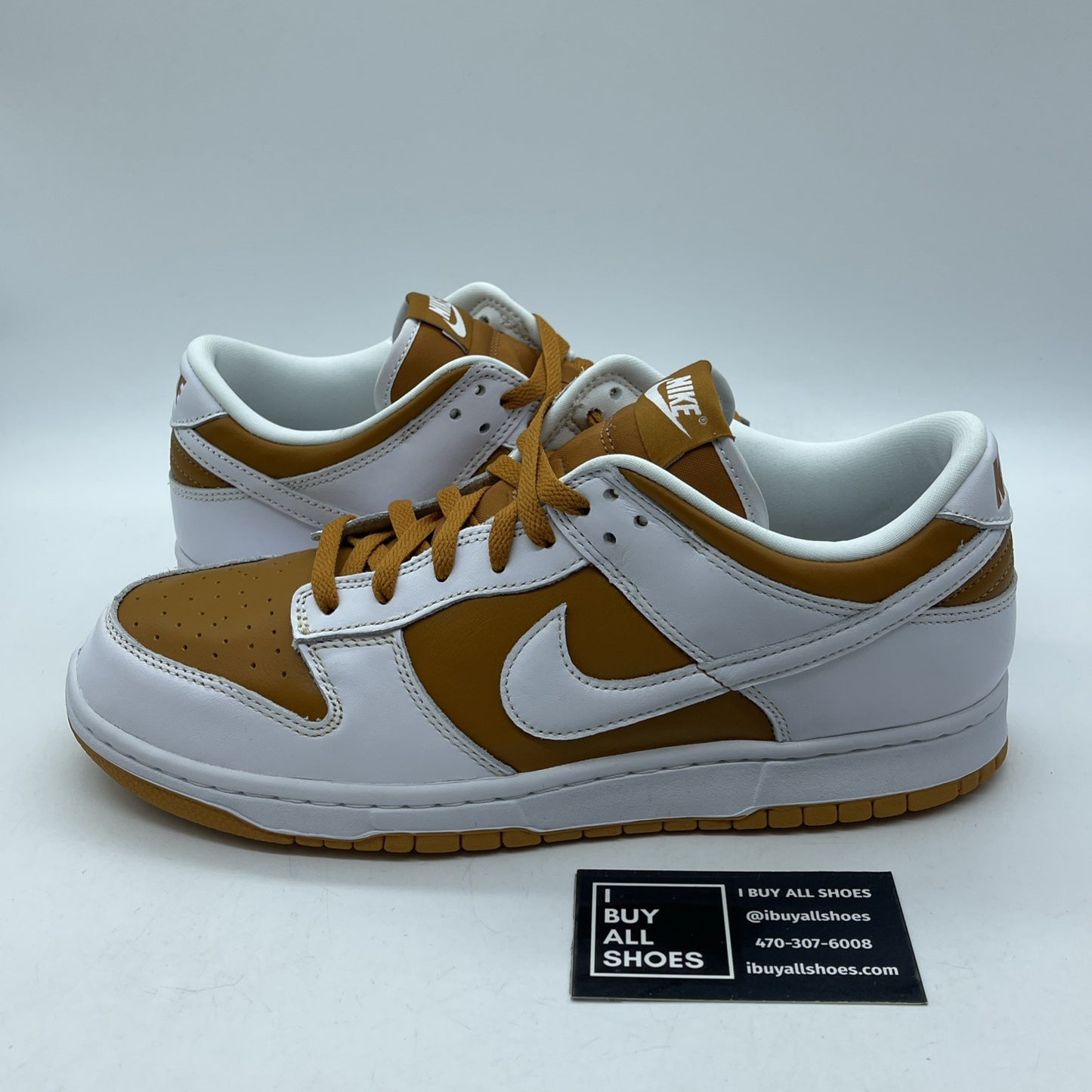 Size 10 - Nike Dunk CO.JP 2024 Low Reverse Curry White Brown (FQ6965-700)