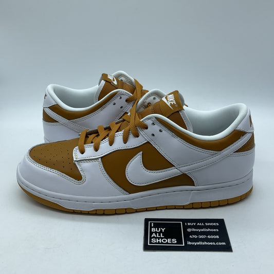 Size 10 - Nike Dunk CO.JP 2024 Low Reverse Curry White Brown (FQ6965-700)