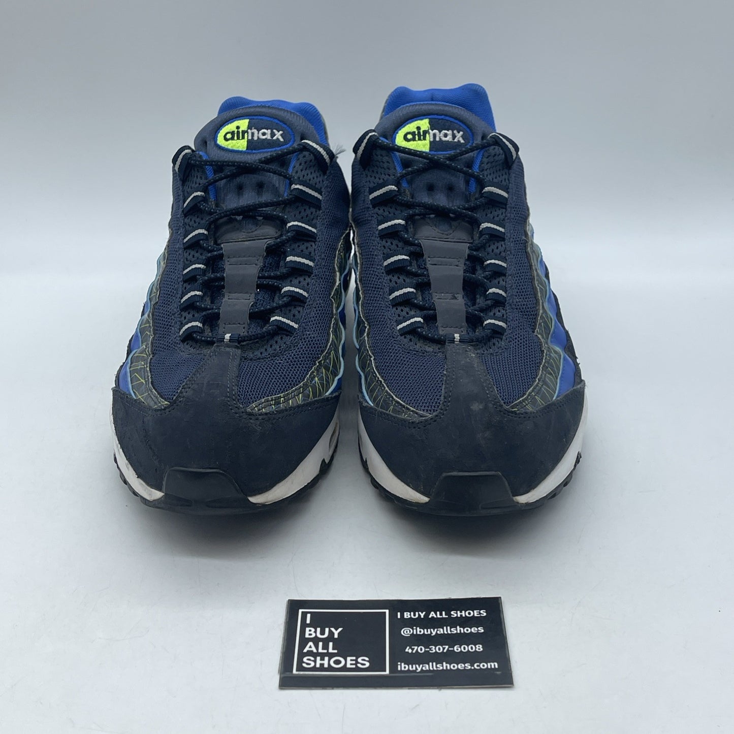 Size 12 - Nike Air Max 95 Premium Dark Obsidian (538416-443)