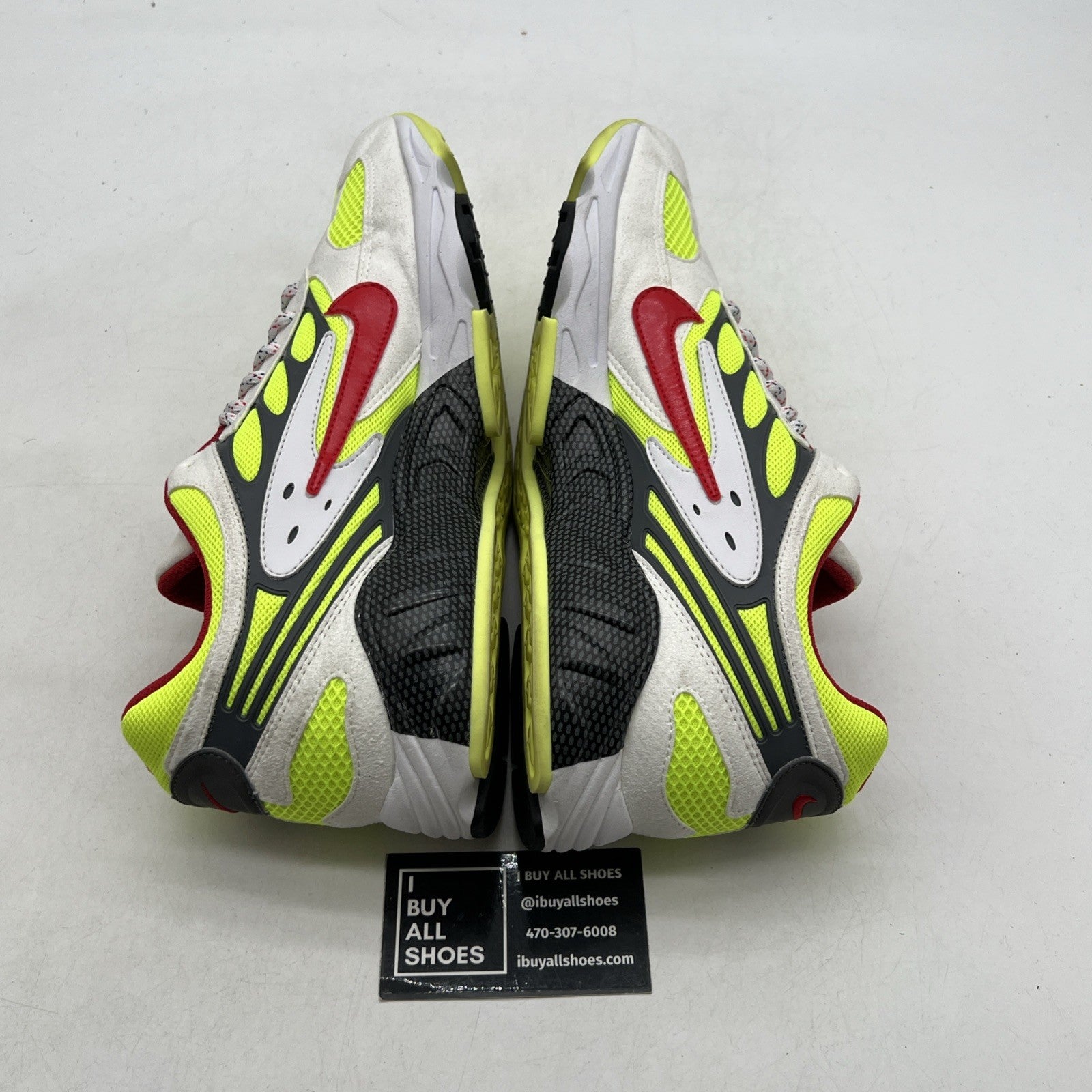 Size 12 - Nike Air Ghost Racer Retro Neon Yellow (AT5410-100)