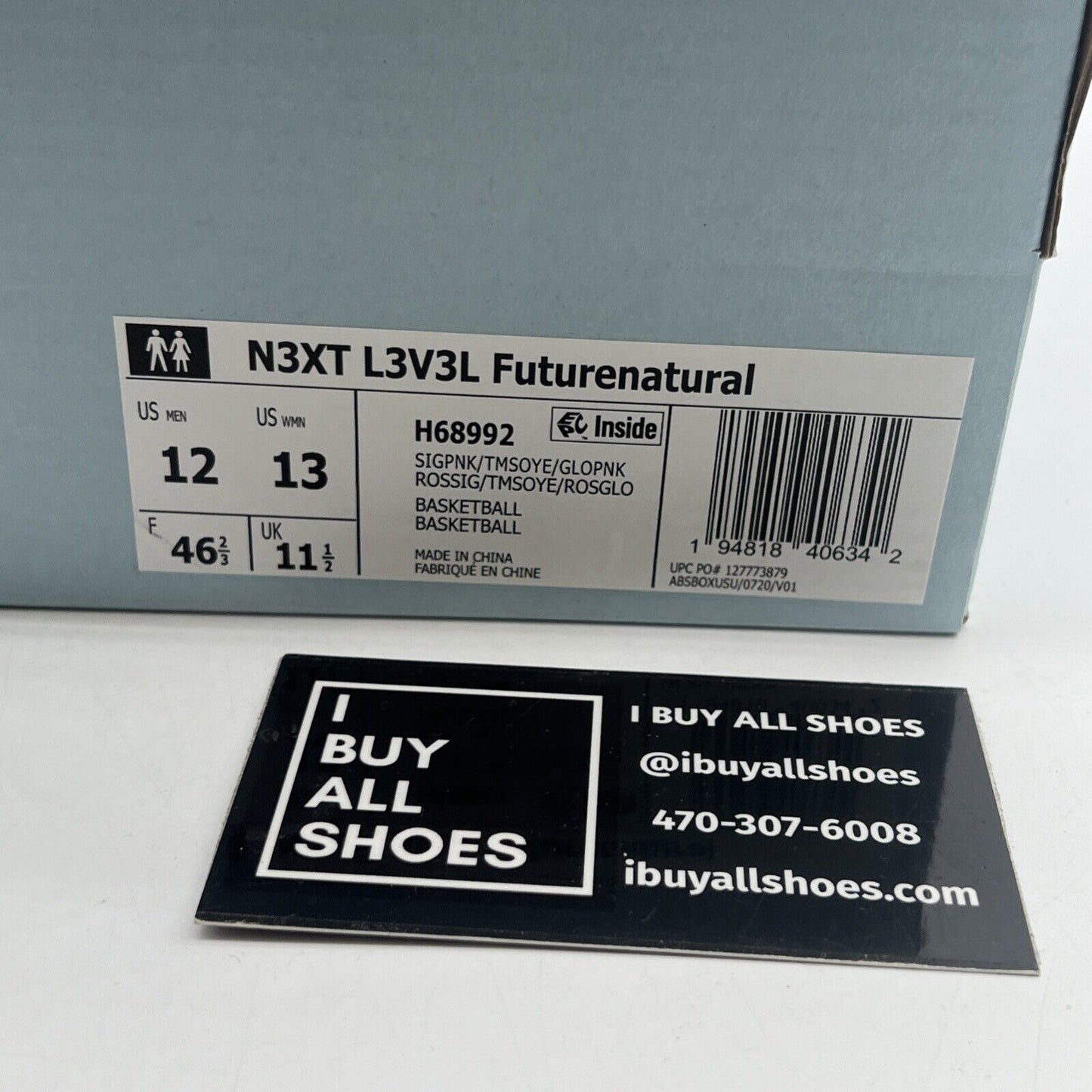 Size 12 - adidas N3xt L3v3l Futurenatural Signal Pink (H68992)