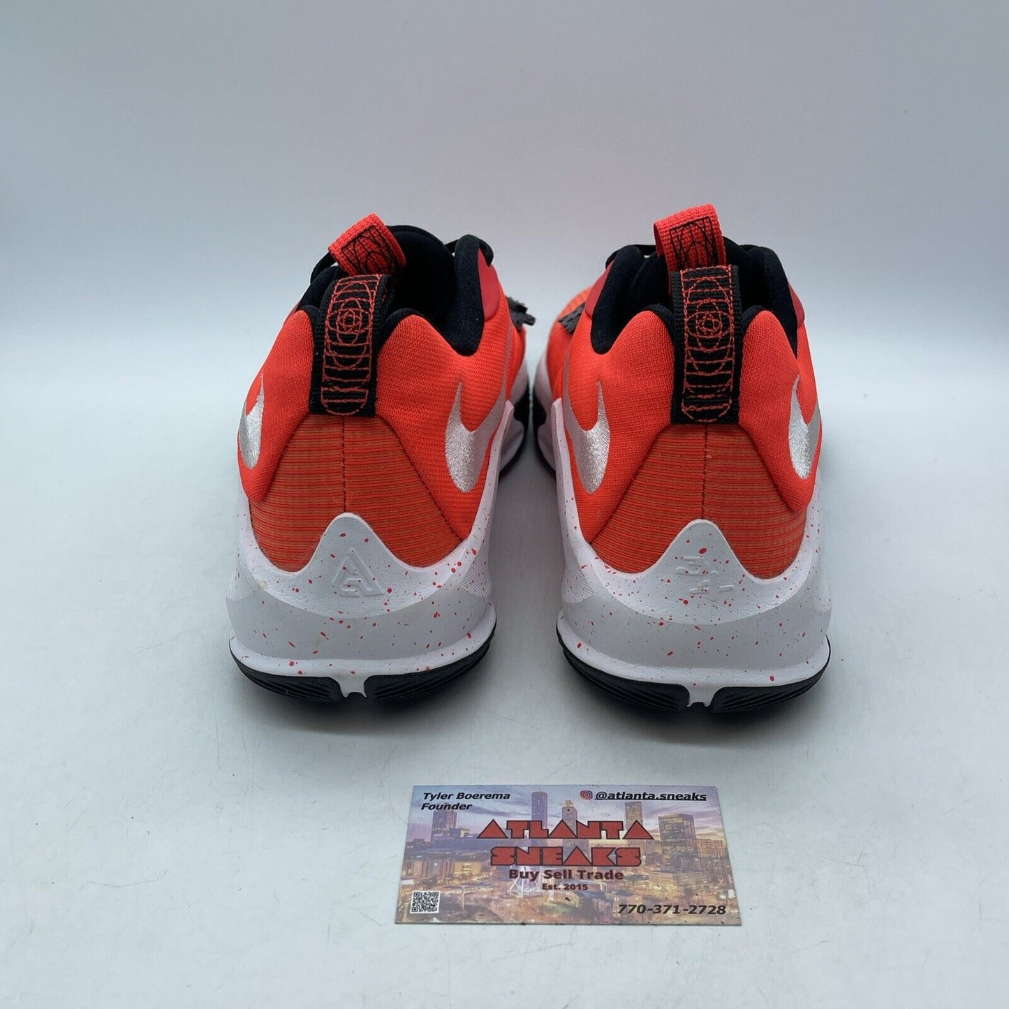 Size 10.5 - Nike Zoom Freak 3 TB Bright Crimson Red Suede Leather (DA7845-600)