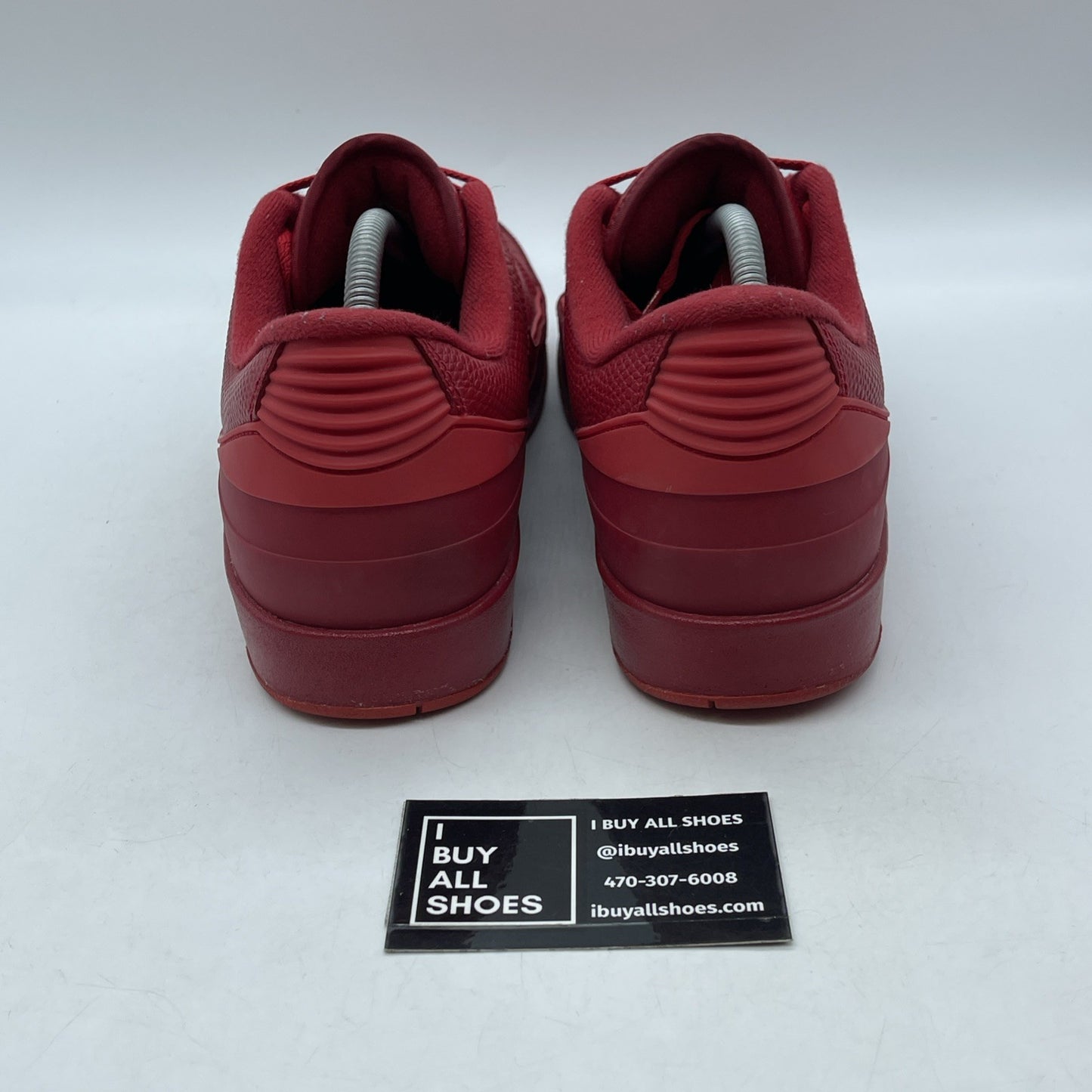 Size 9.5 - Air Jordan 2 Retro Low Gym Red Leather (832819-606)
