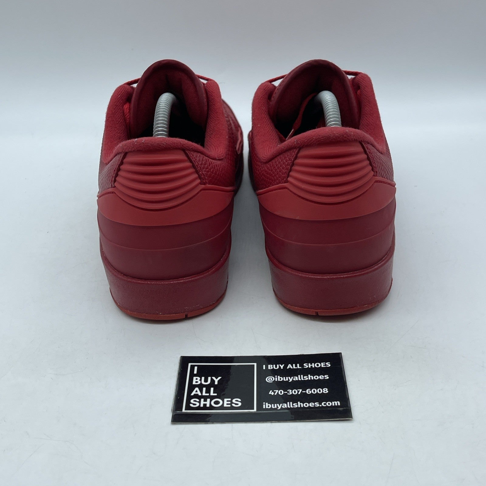 Size 9.5 - Air Jordan 2 Retro Low Gym Red Leather (832819-606)