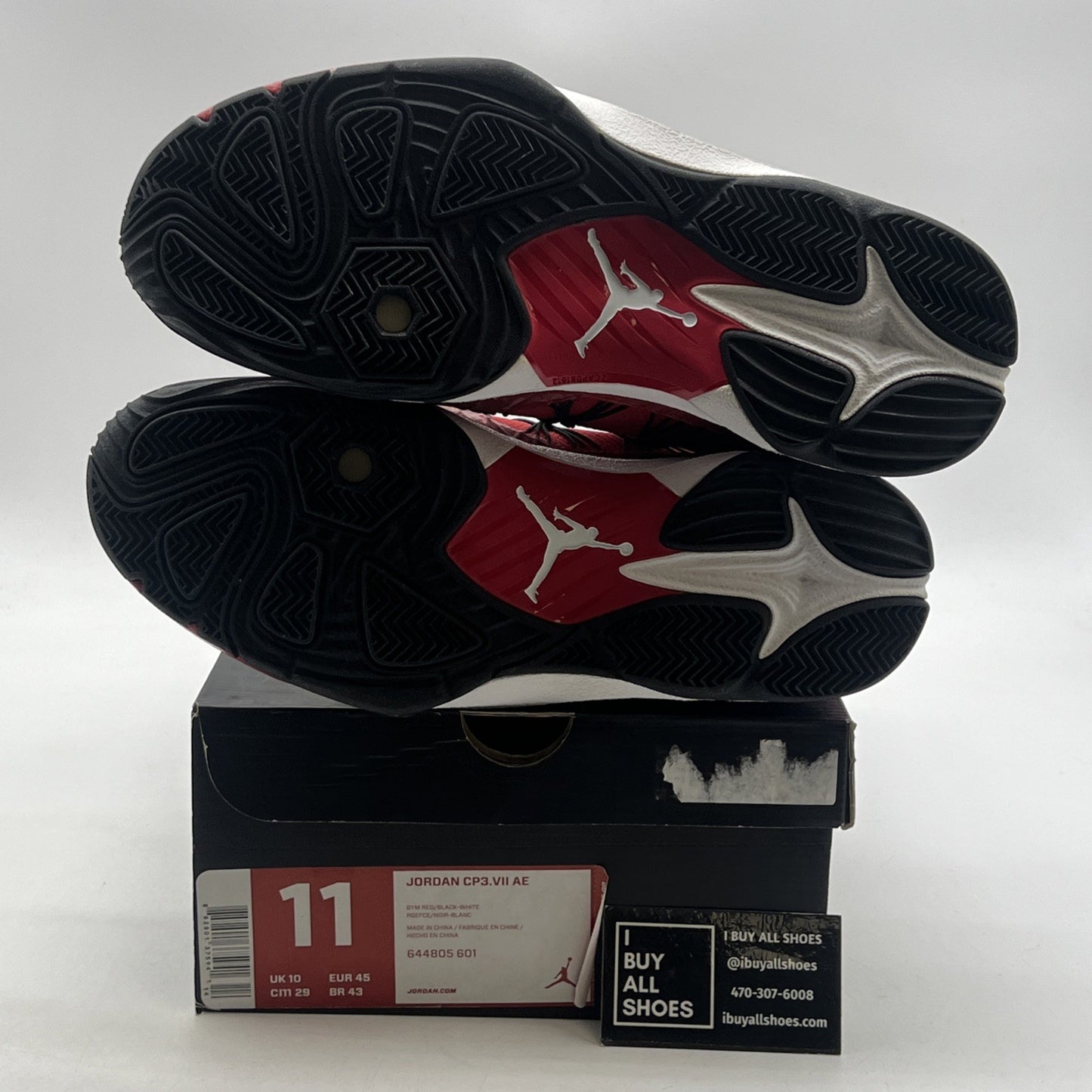 Size 11 - Jordan CP3.VII AE Red (644805-601)