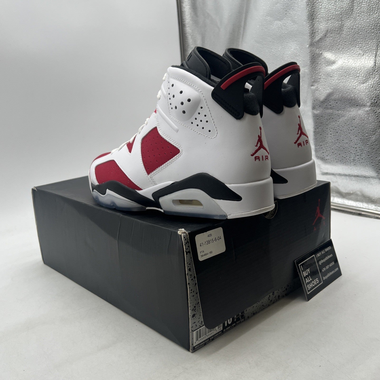 Size 10 - Air Jordan 6 Retro 2014 Carmine (384664-160)