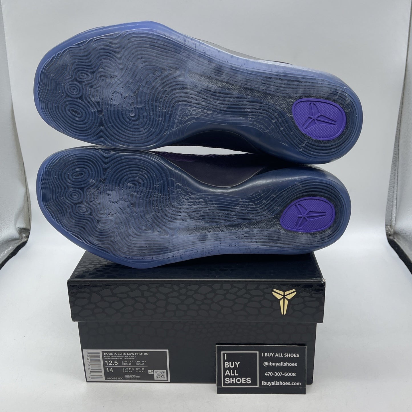 Size 12.5 - Nike Kobe 9 Elite Protro 2025 Low Moonwalker (IM0465-500)