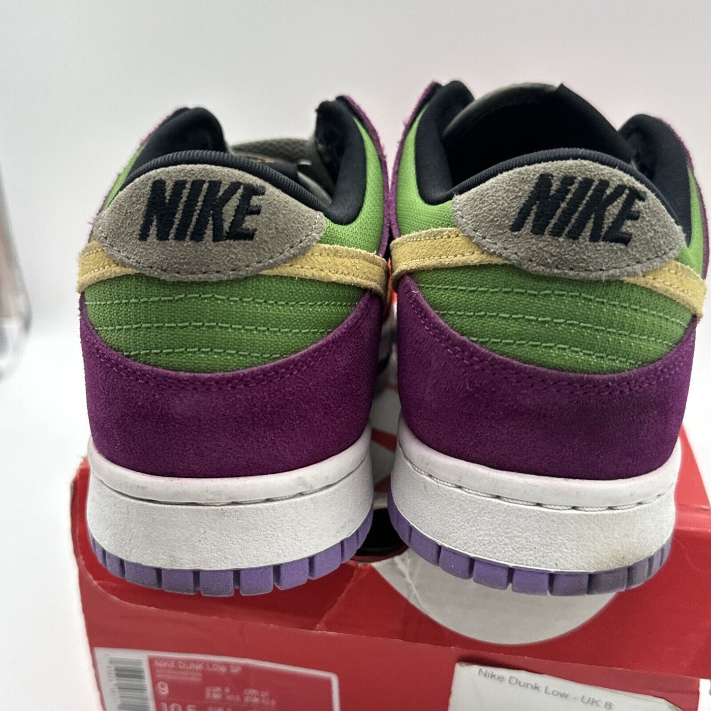 Size 9 - Nike Dunk Low SP Retro Viotech 2019 Suede Multi Color Purple Orange OG