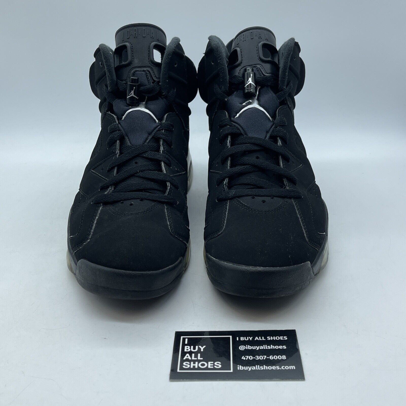 Size 11 - Jordan 6 Retro Mid Chrome Black Silver Suede Rubber (DX2836-001)